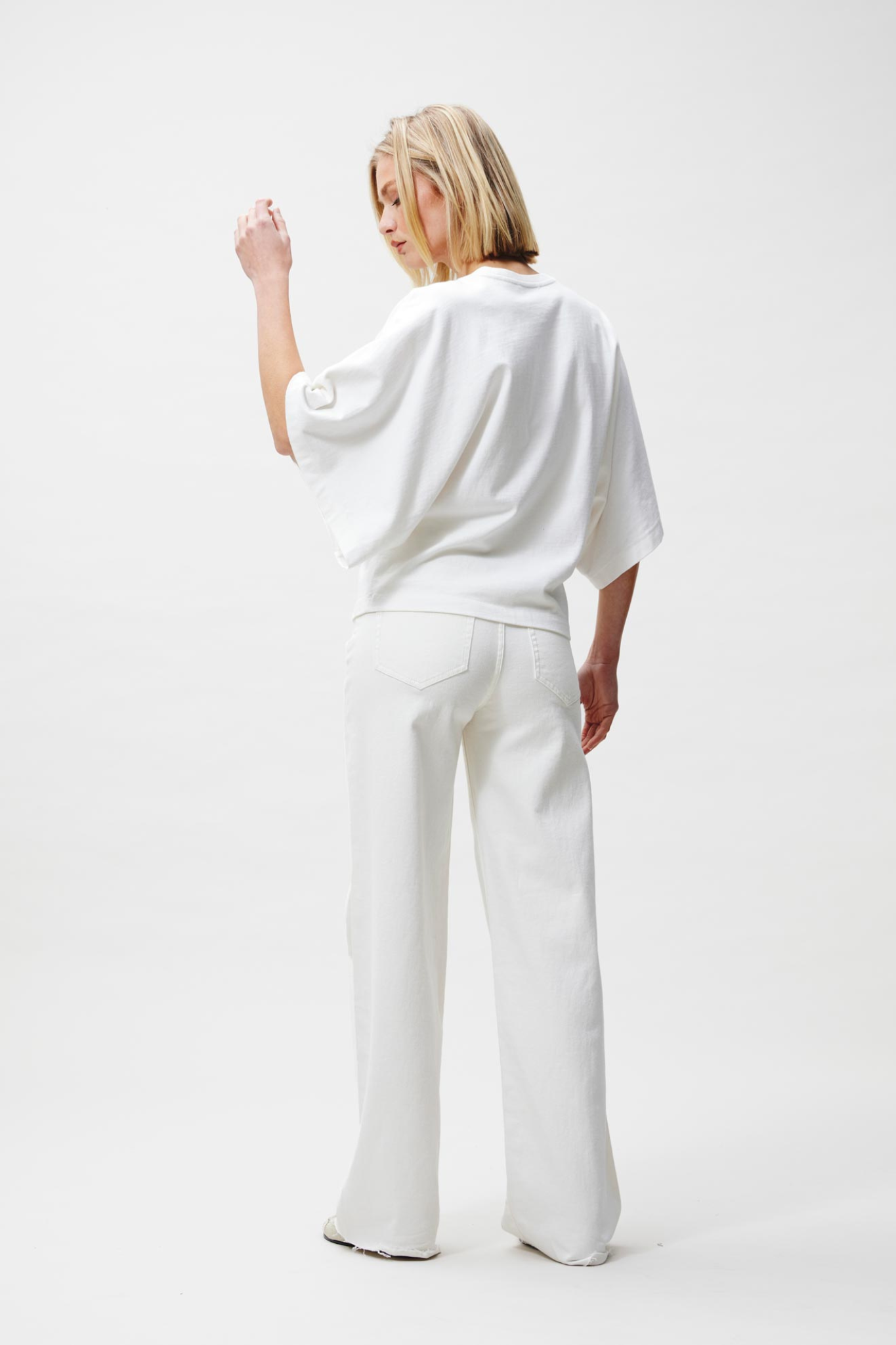 BATSLEEVE T-SHIRT - OFF WHITE