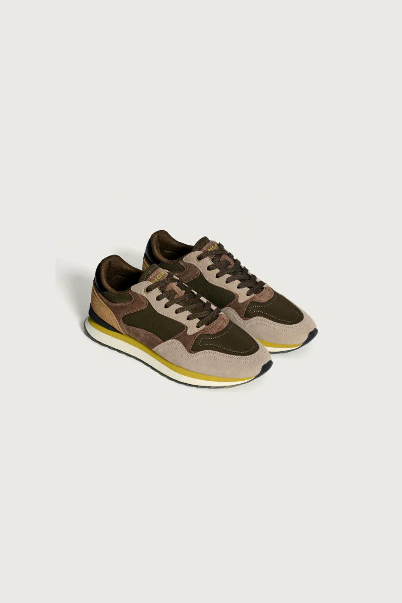 CITY ASPEN MEN SNEAKERS - BROWN/BEIGE