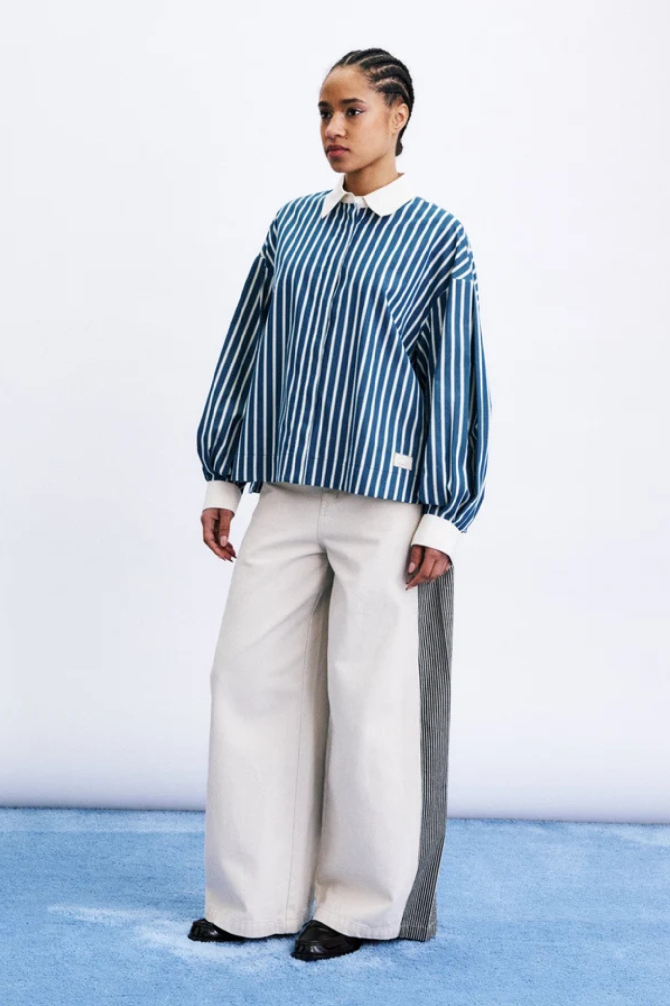 MANDRAKIA SHIRT - BLUE PETROL