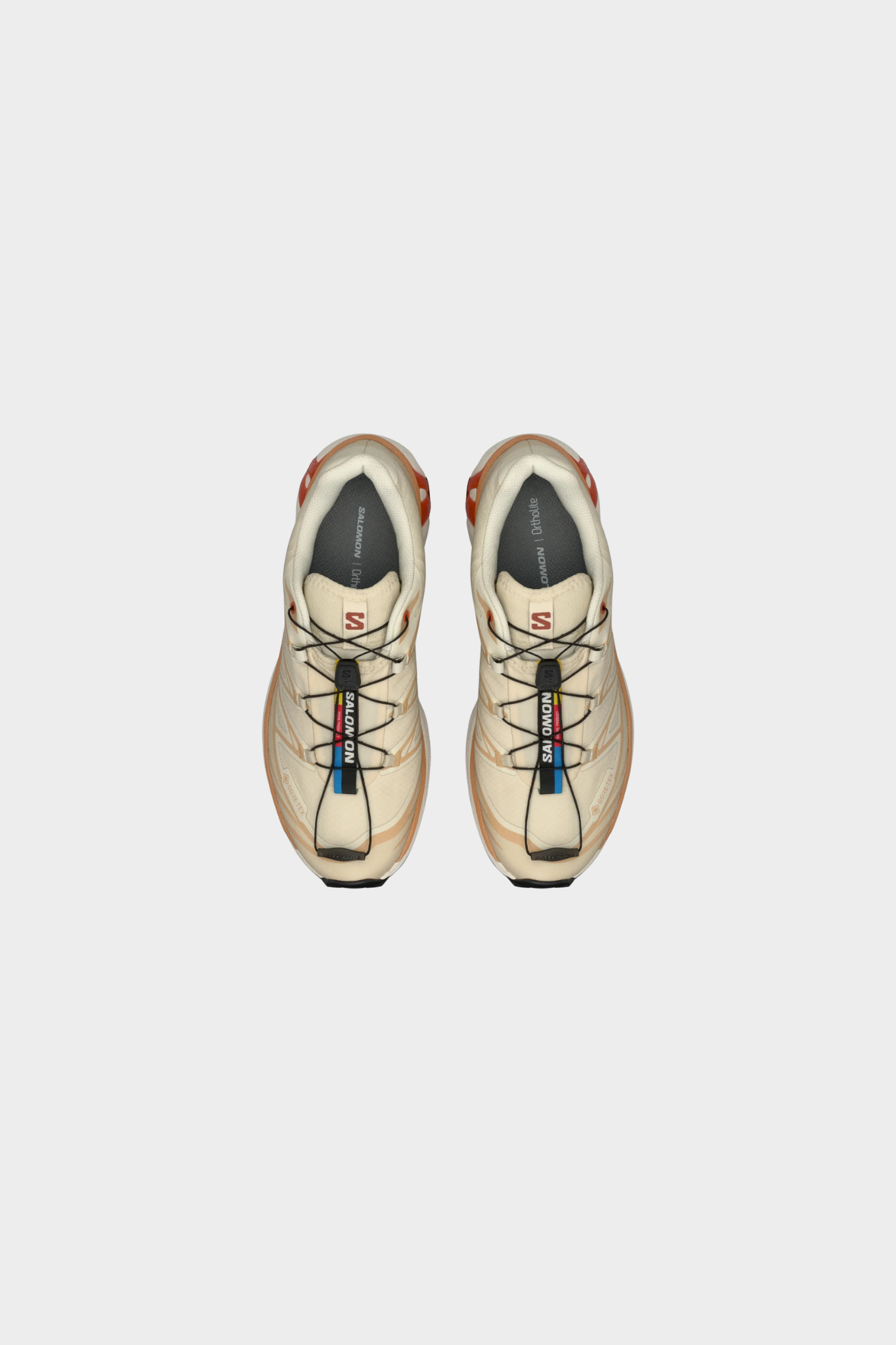 XT-6 GTX WOMEN SNEAKERS - ALMOND  MILK/SOFT CLAY/BURNT OCHRE