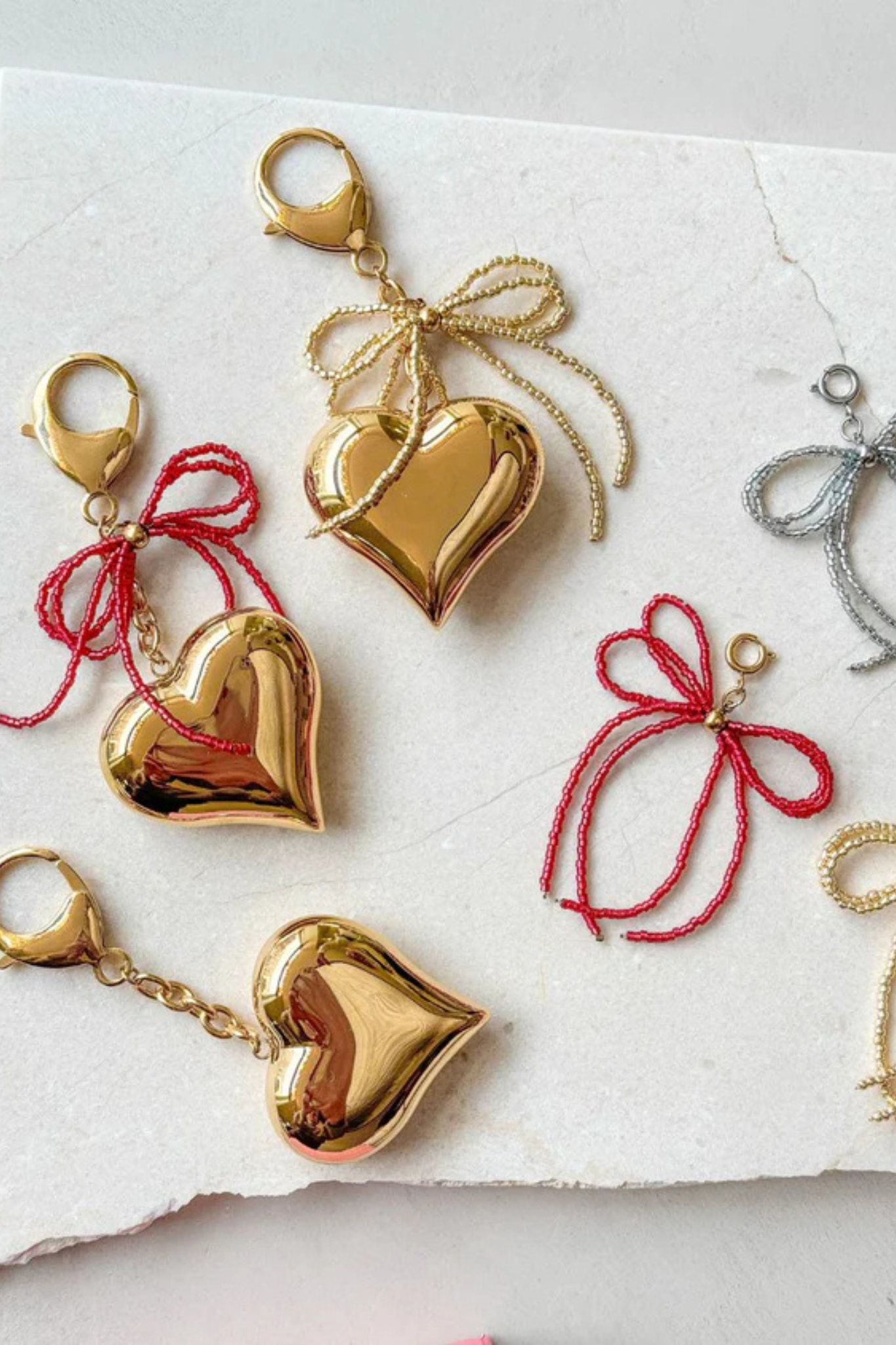 LOVE BAG CHARM GOLD