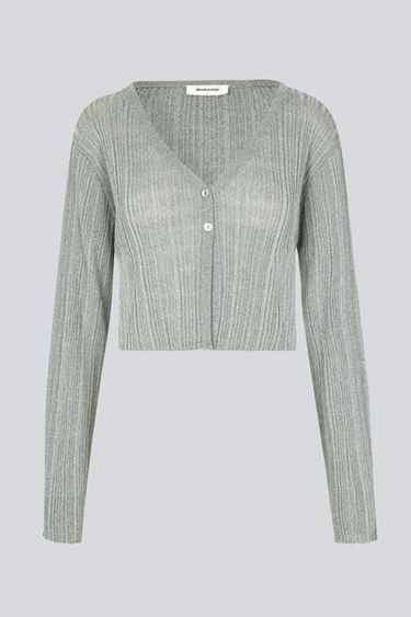 KRISTEN CARDIGAN - SILVER GREY