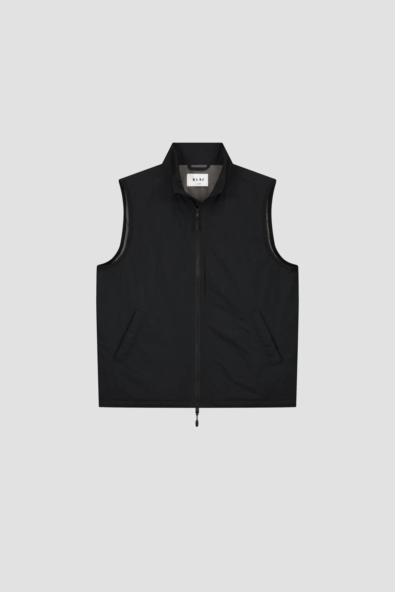 NYLON GILET - BLACK