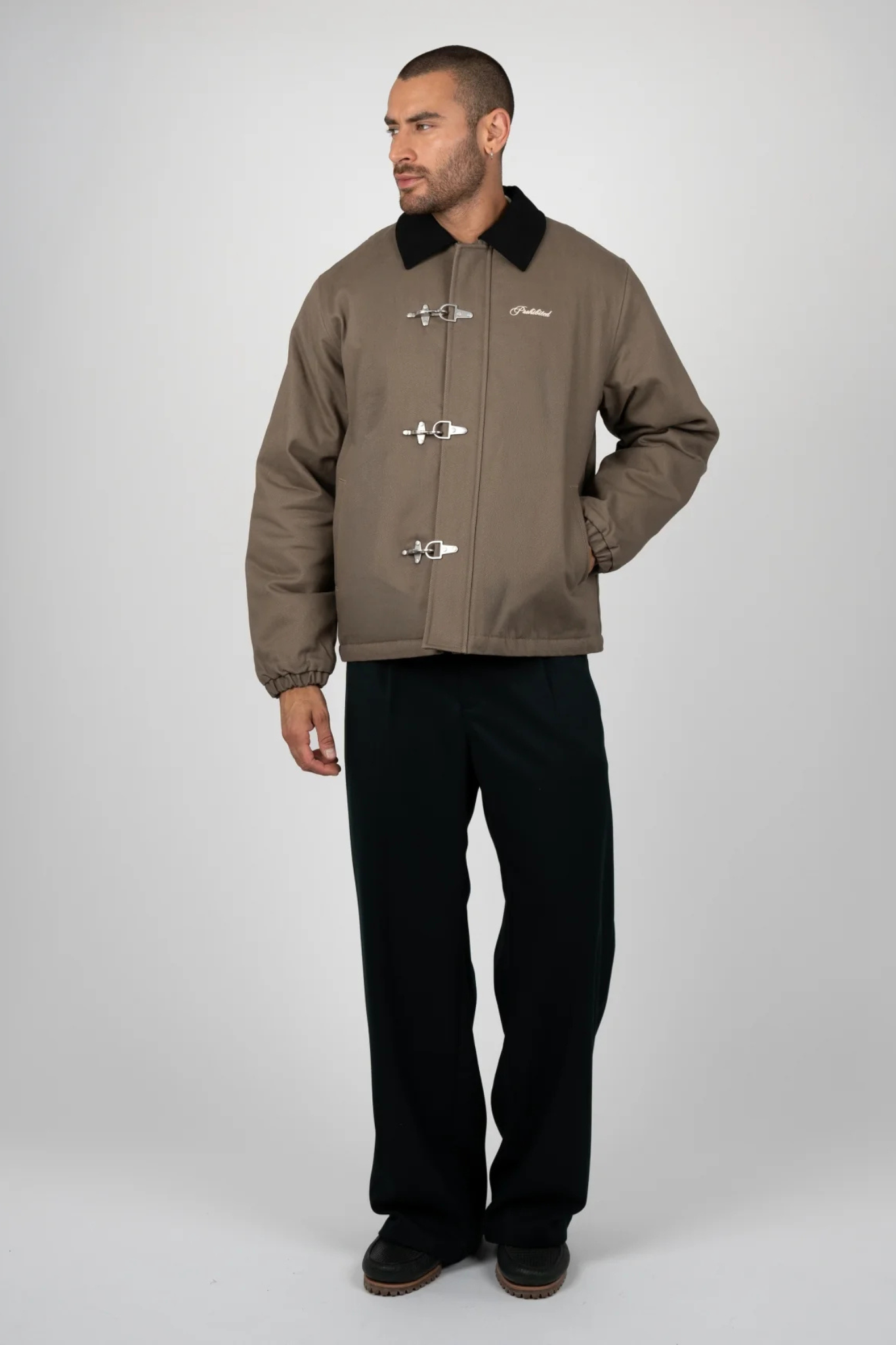 BACK IN THE DAYS JACKET - ASH GREEN