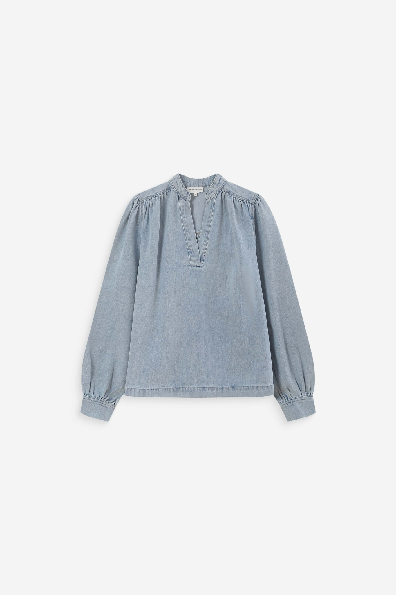 VALORY BLOUSE - SKY BLUE