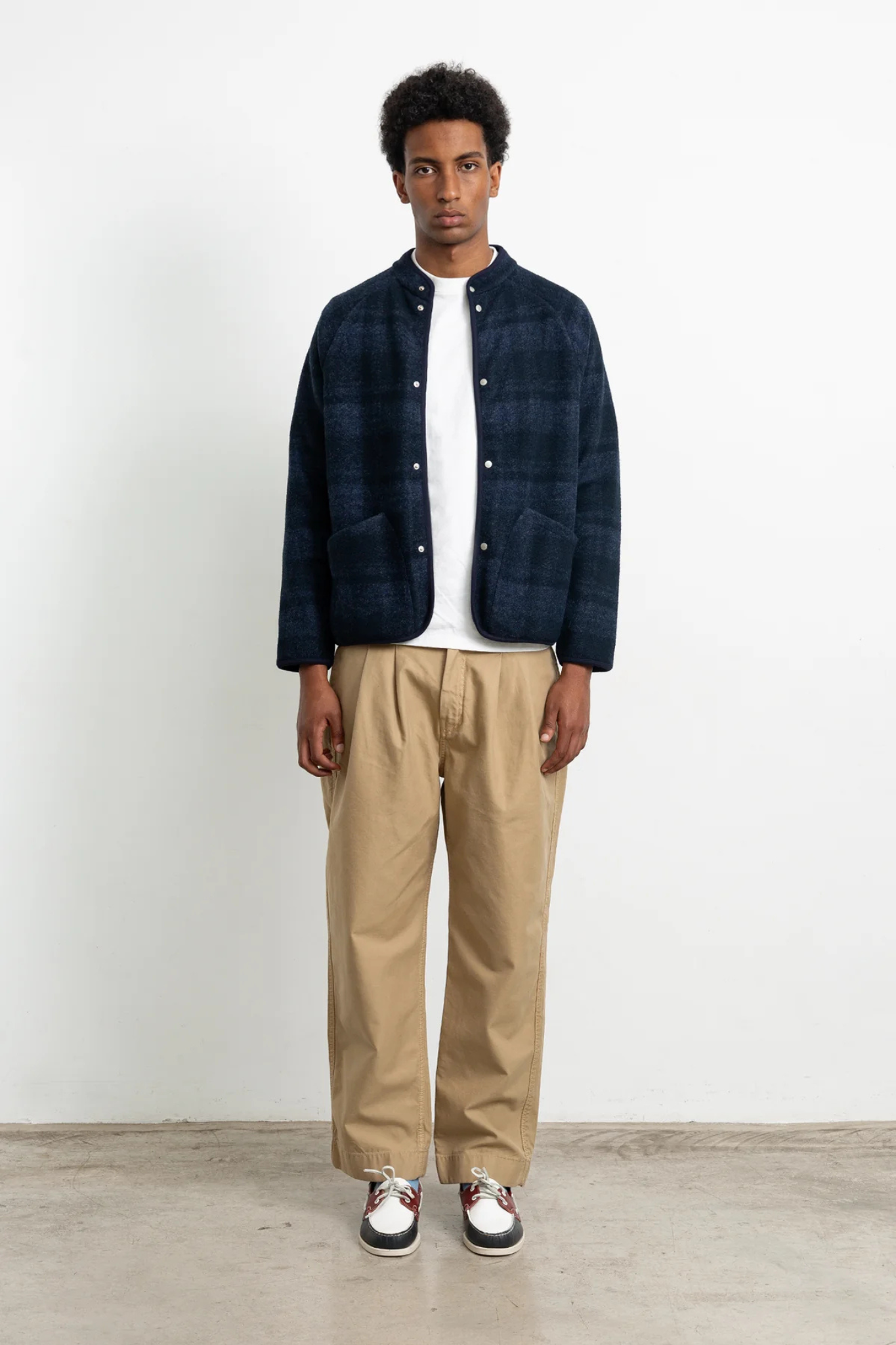 ATELIER JACKET - PLAIN NAVY