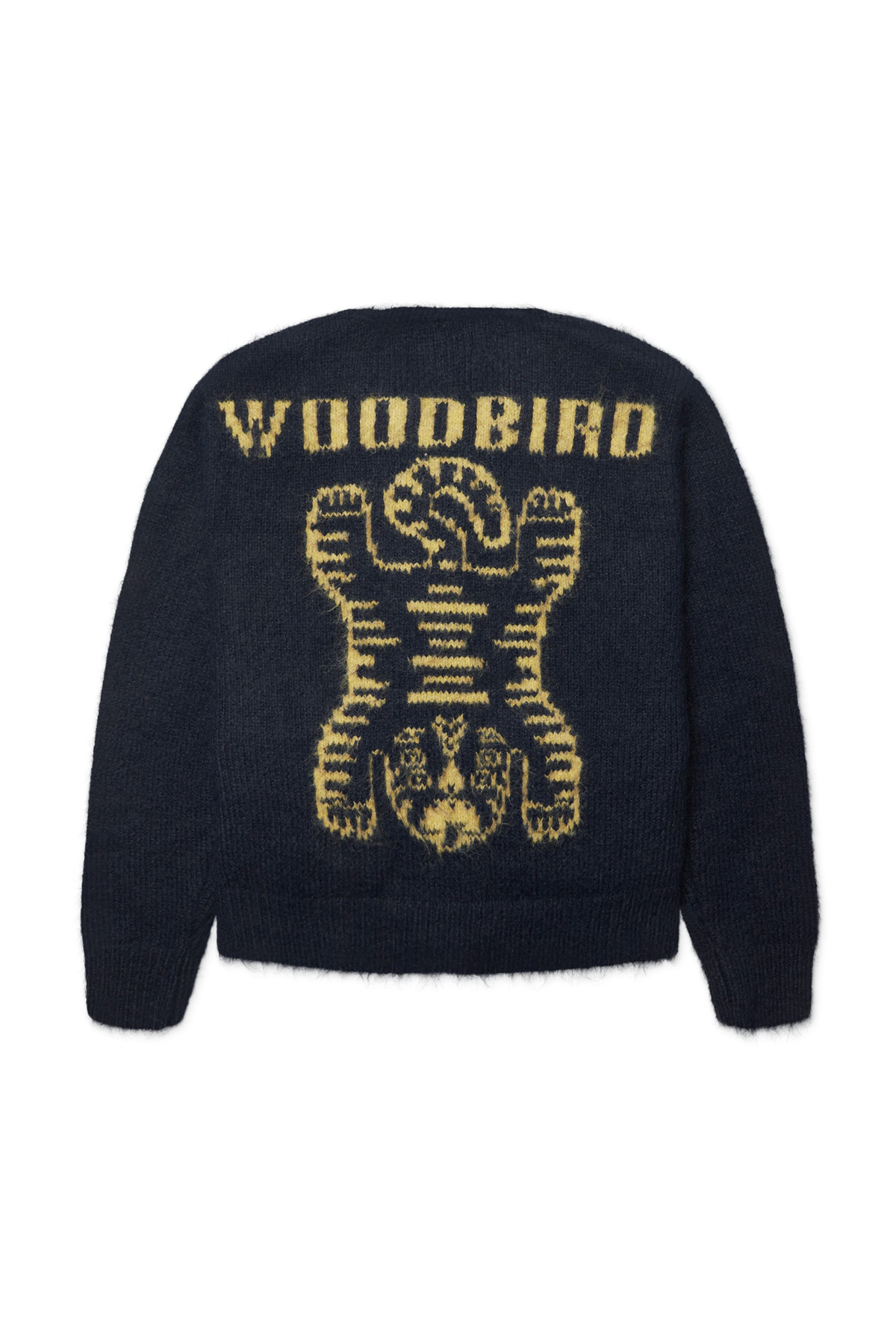 KOON ZIP TIGER CARDIGAN - NAVY