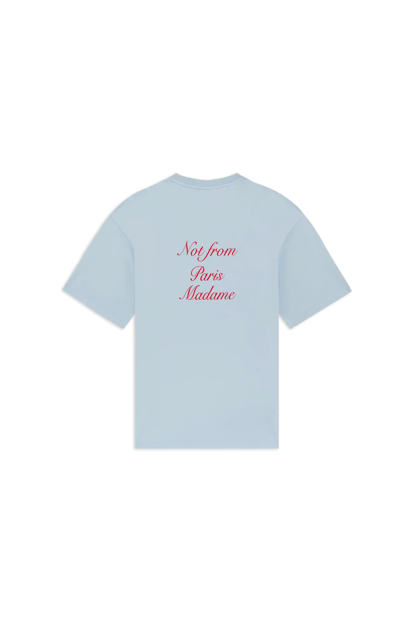 LE T-SHIRT SLOGAN - ATLANTIC BLUE