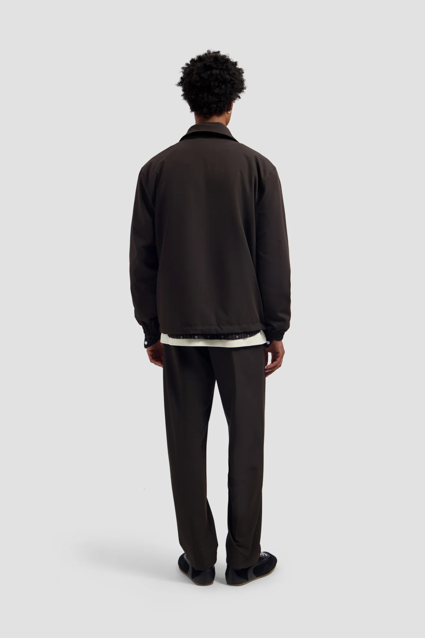 COACH JACKET - CHOCOLATE PLUM