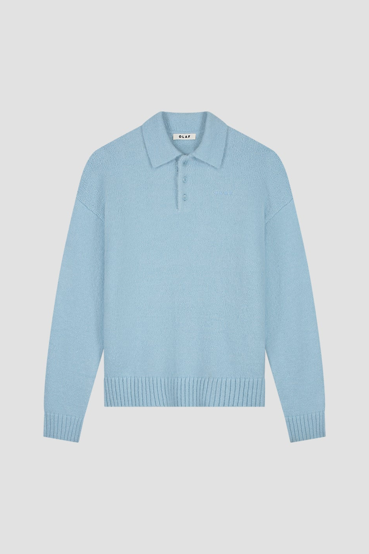 OVERSIZED KNITTED POLO - WINDSURFER
