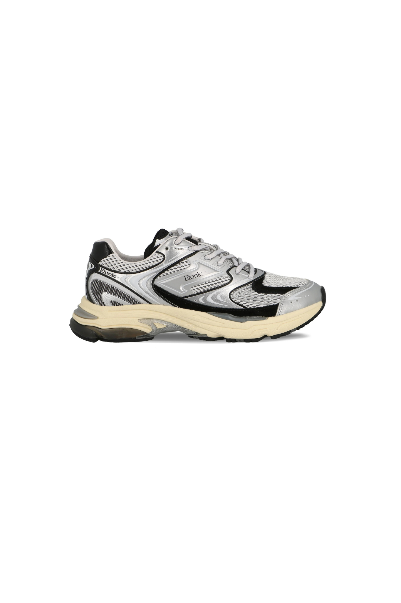 EVOLUTION METALLIC WOMEN SNEAKERS - SILVER BLACK