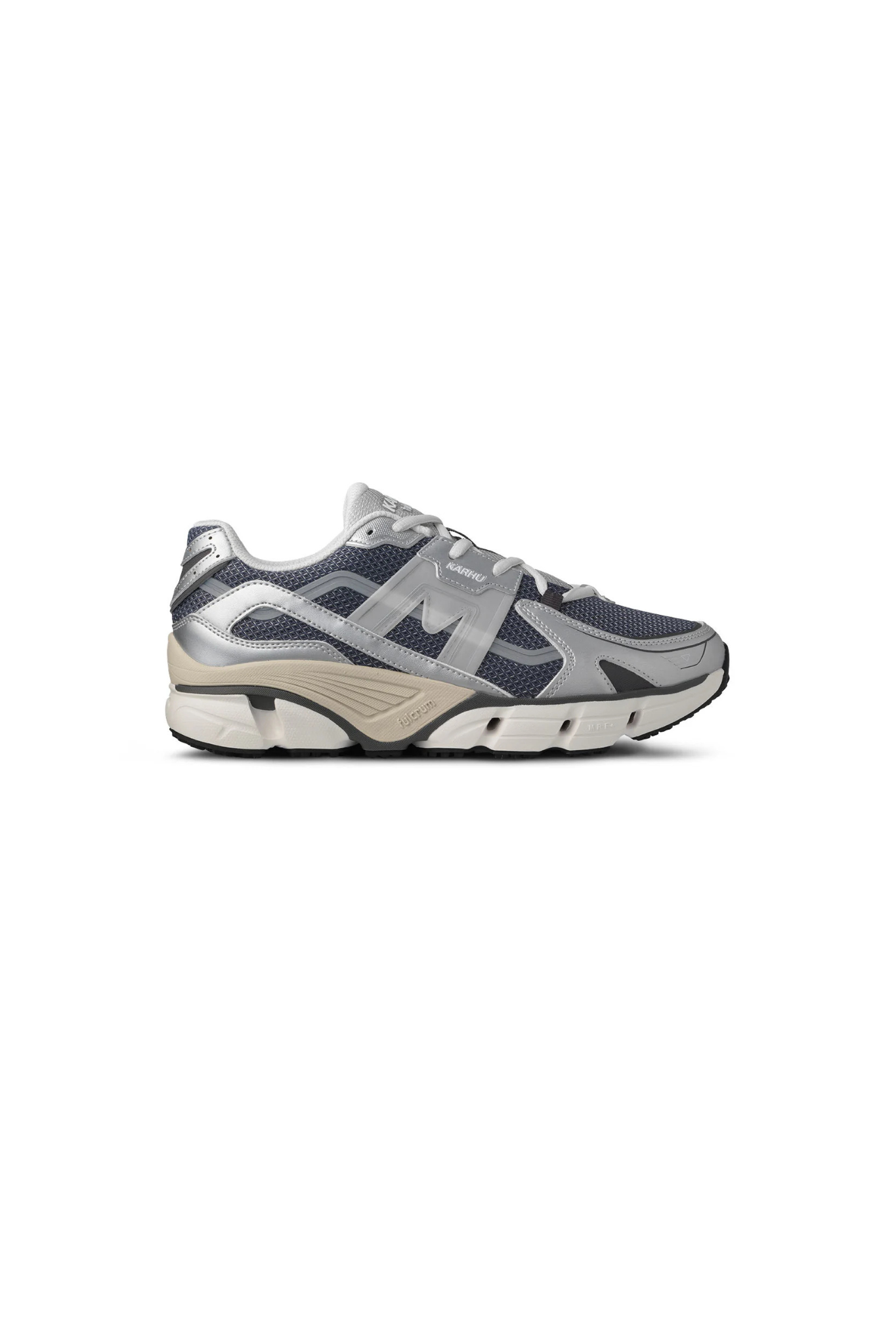 SUPER FULCRUM MEN SNEAKERS - SILVER / VINTAGE INDIGO
