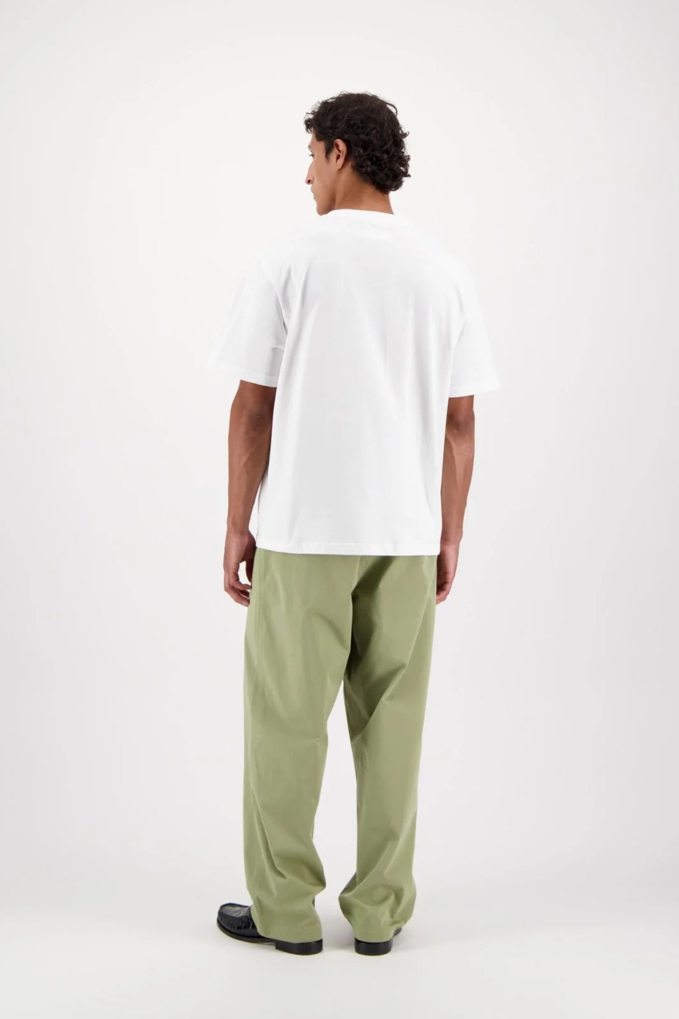 RING FRONT PRINT T-SHIRT - WHITE