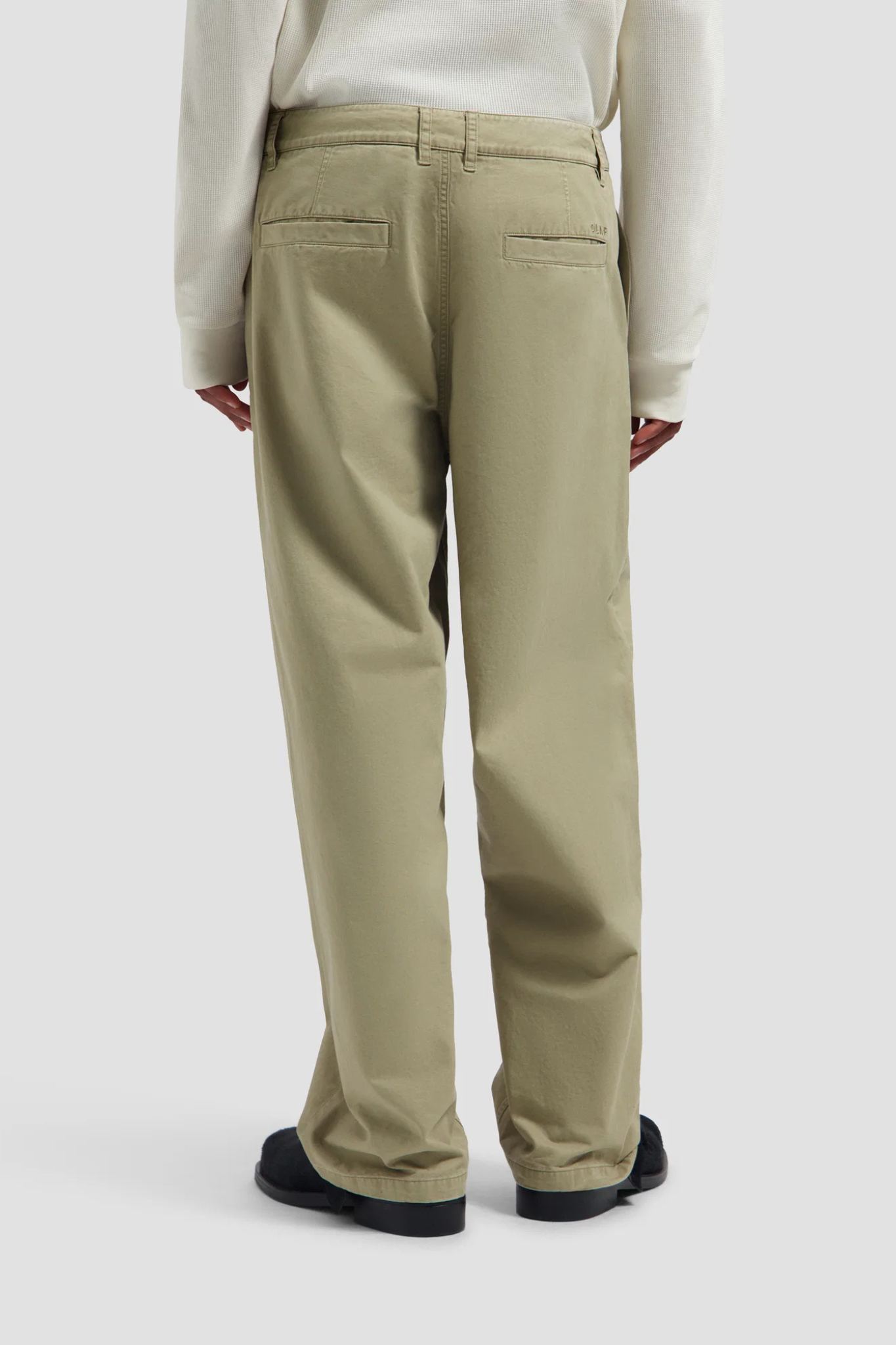 WASHED BARREL LEG PANTS - ANCIENT SCROLL