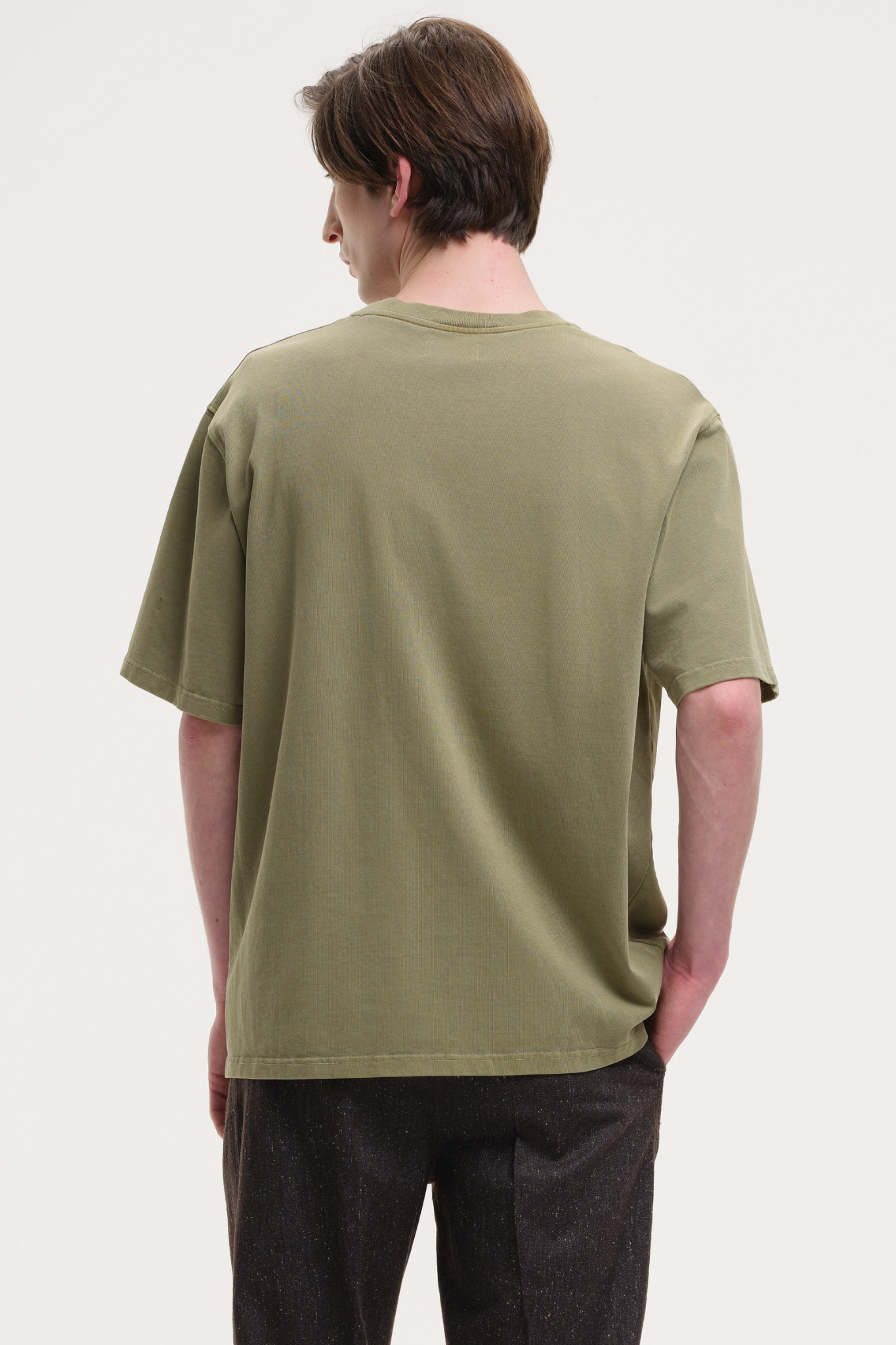 STONEWASH T-SHIRT - KHAKI