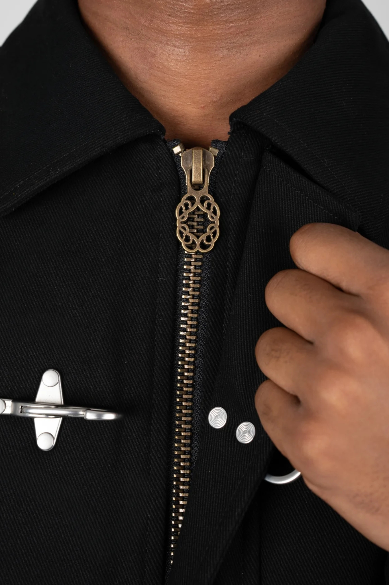 BACK IN THE DAYS JACKET - BLACK
