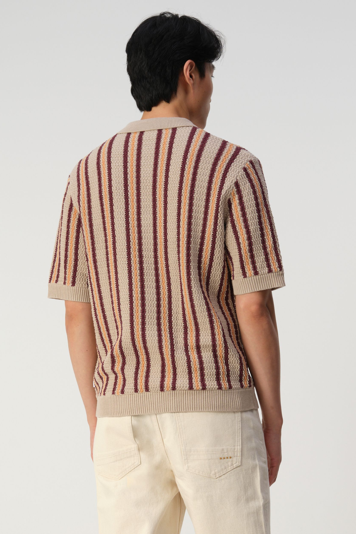 DAAN SHORT SLEEVES  POLO - TAUPE