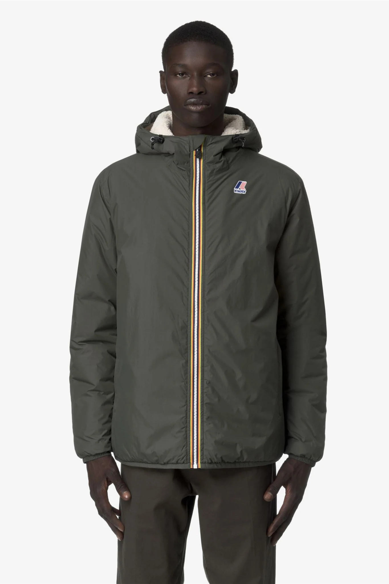 LE VRAI 4.0 CLAUDE ORSETTO JACKET - GREEN BLACKISH