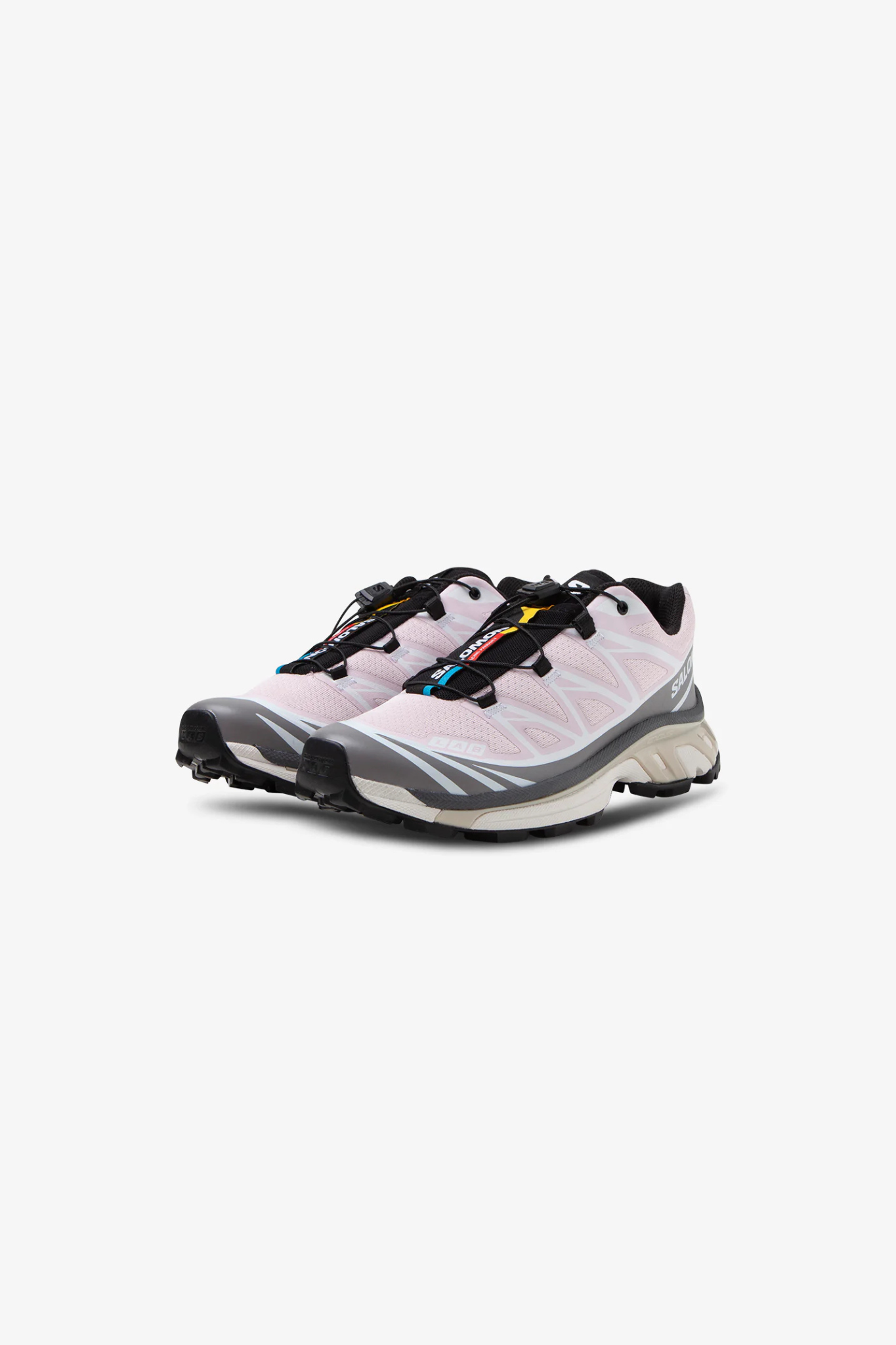 XT-6 SNEAKERS WOMEN - CLOUDBURST/ICY PINK/TAPIOCA