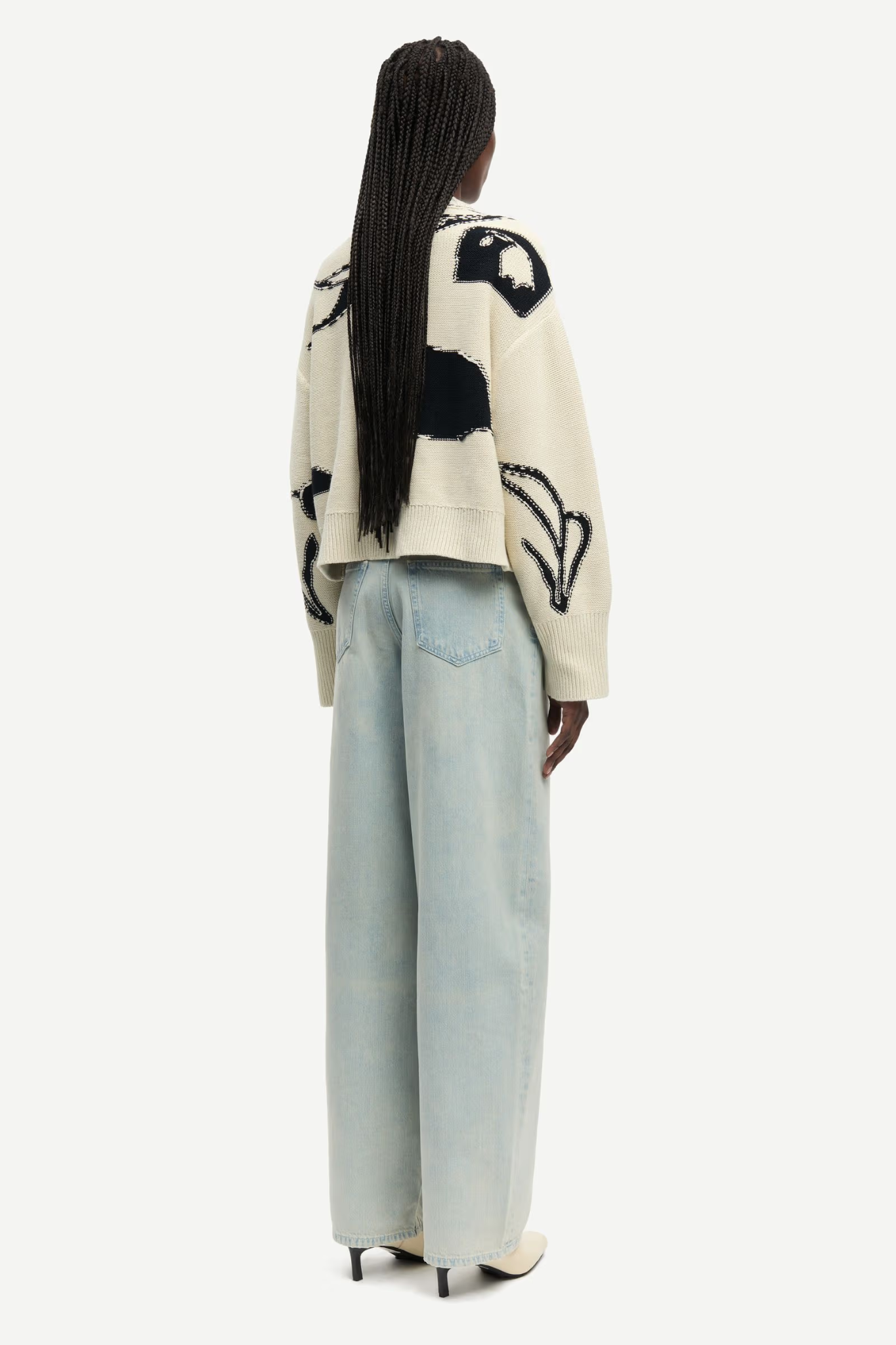 HARPER JEANS - PALE CLOUD