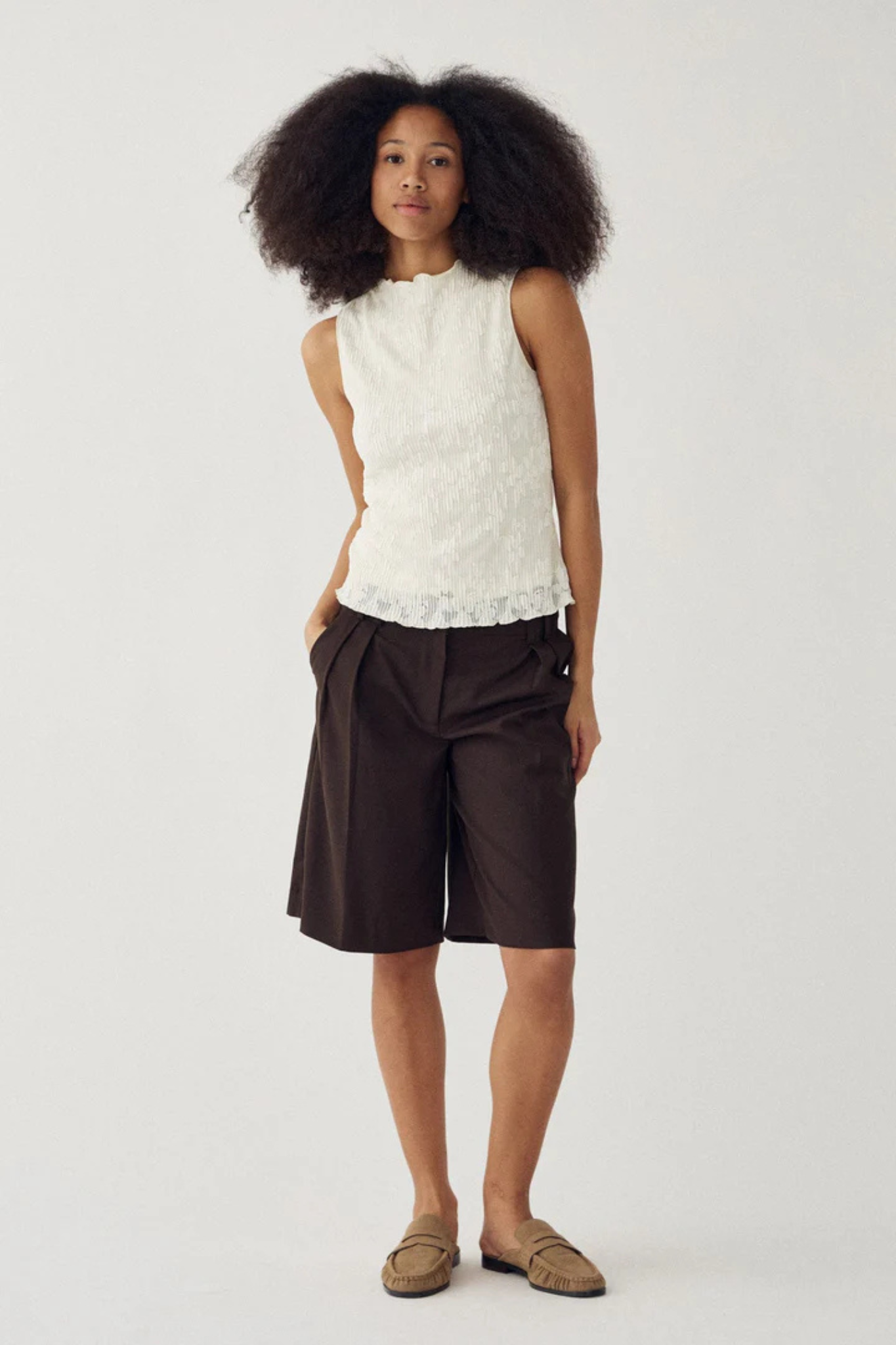 LOLA TOP - IVORY