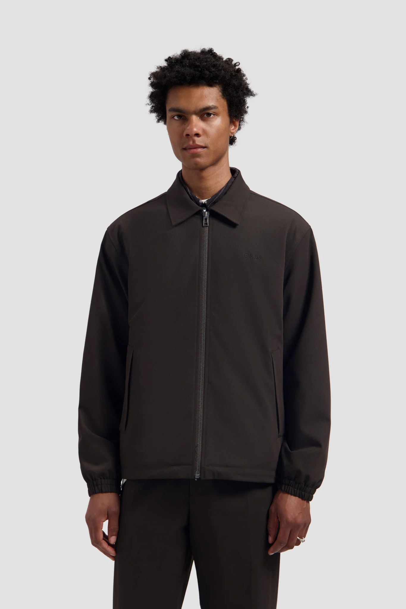 COACH JACKET - CHOCOLATE PLUM