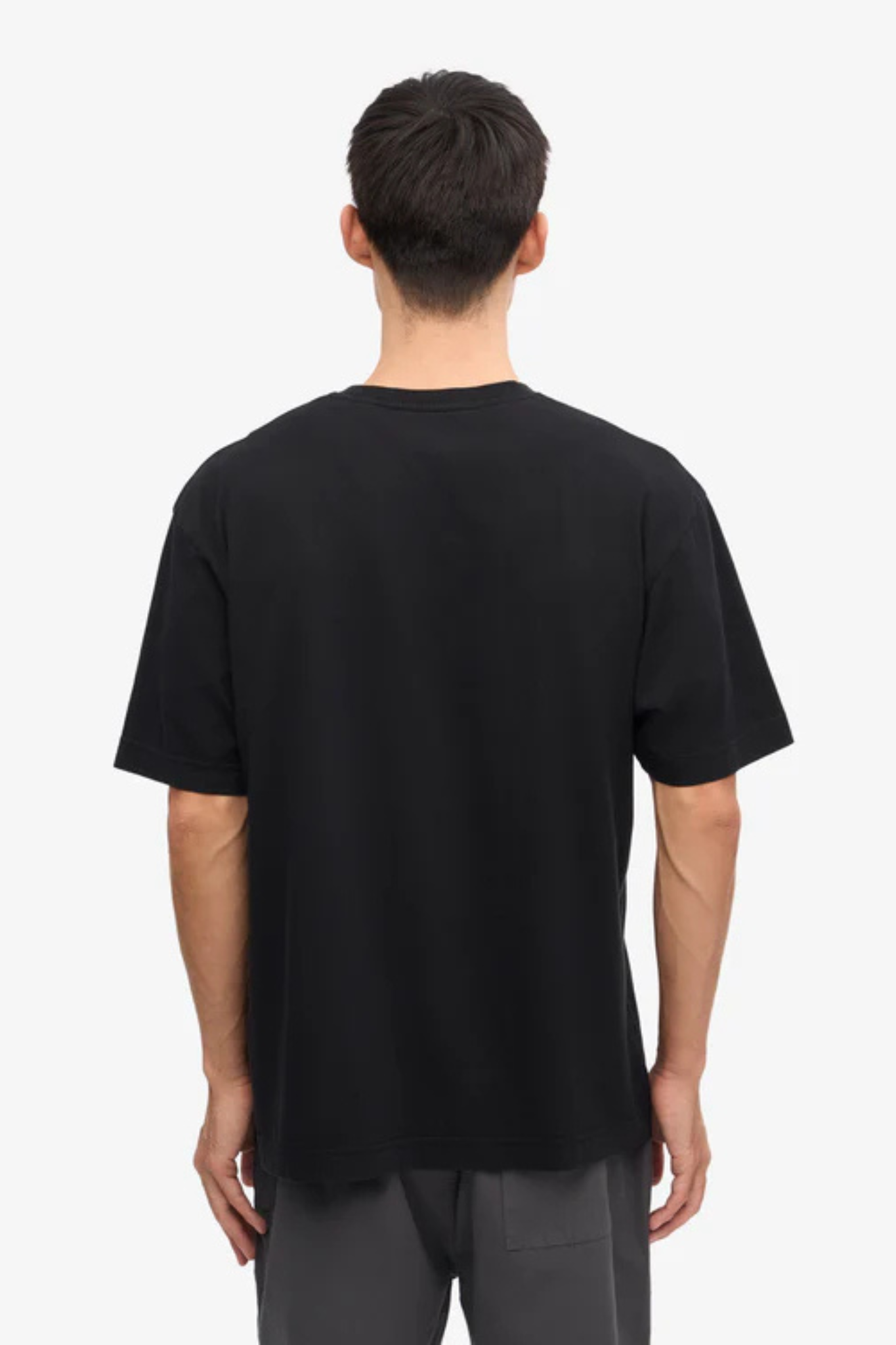 OVERSIZED ORGANIC T-SHIRT - DEEP BLACK