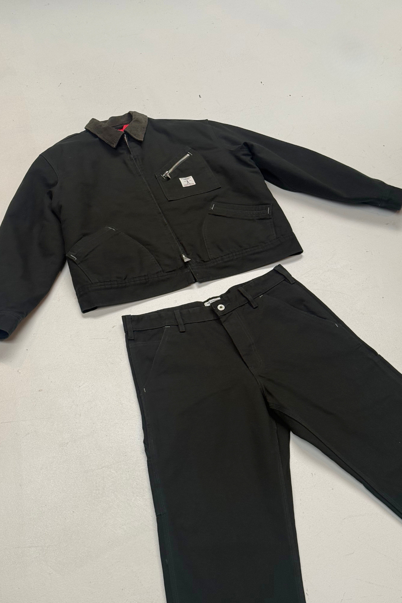 WORK SHORT JACKET - BOTTLE