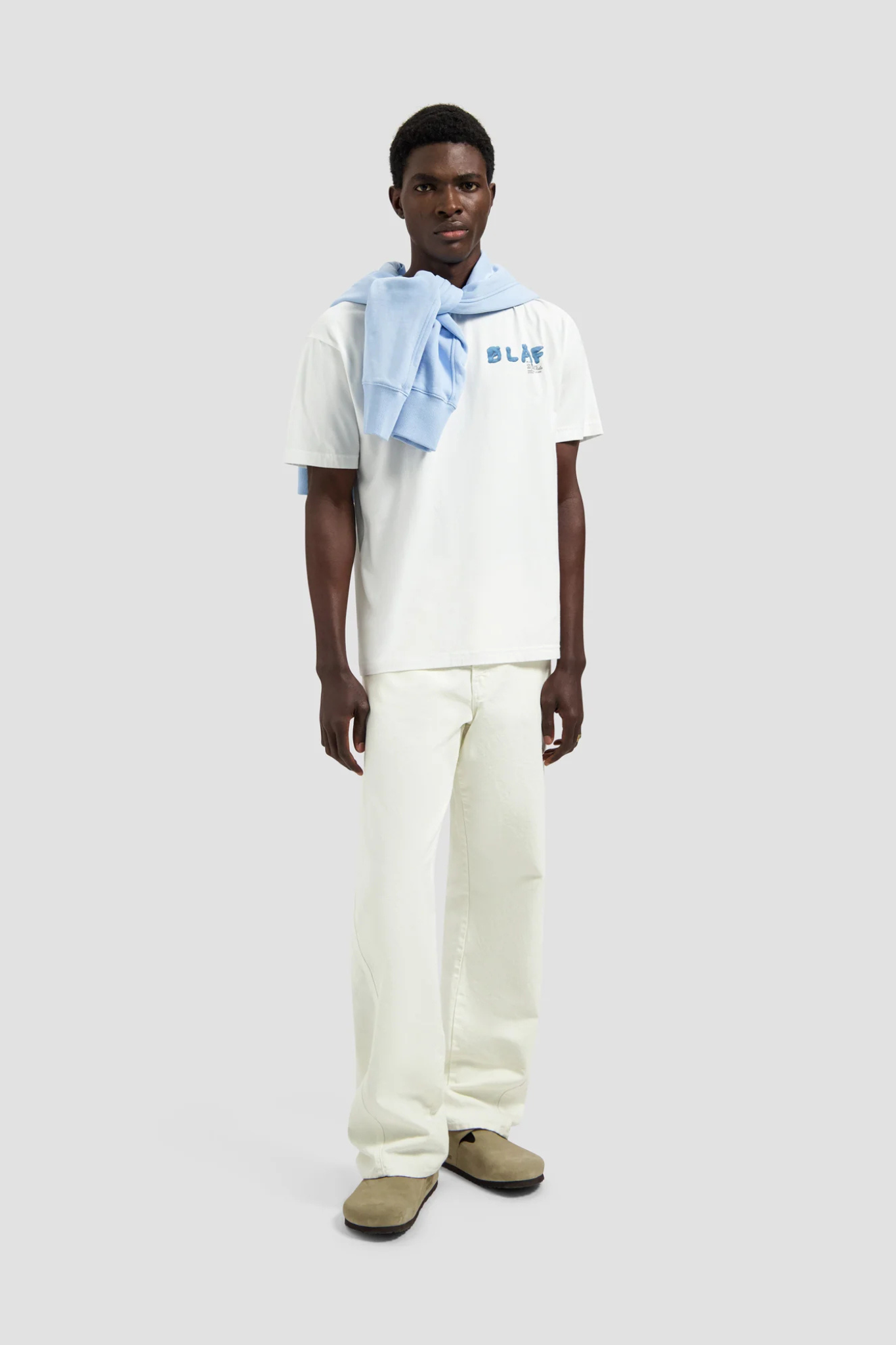 PAINT T-SHIRT - OPTICAL WHITE