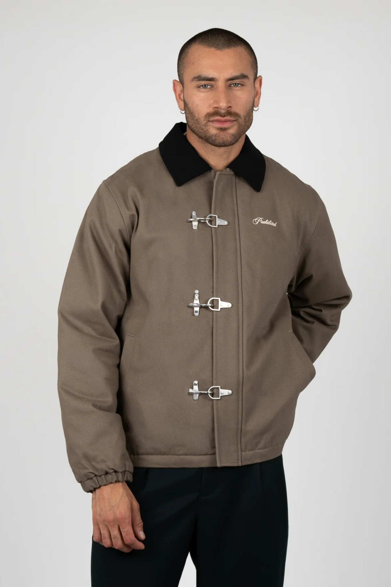 BACK IN THE DAYS JACKET - ASH GREEN