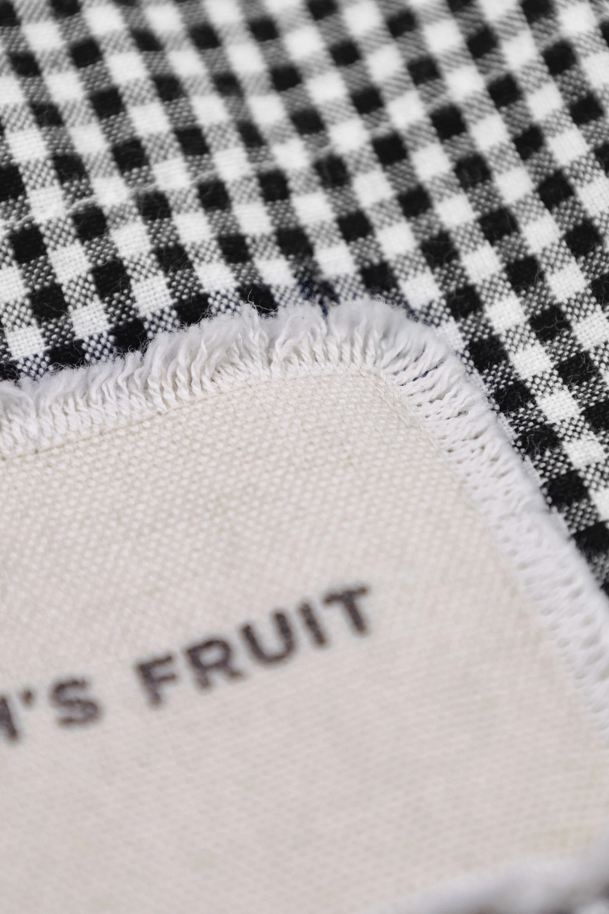 DISTRESSED FARMER'S LS SHIRT - BLACK
