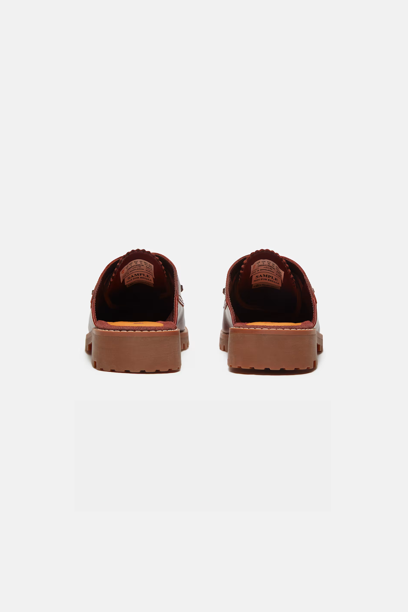 MULE SHOES - BORDAUX FULL GRAIN