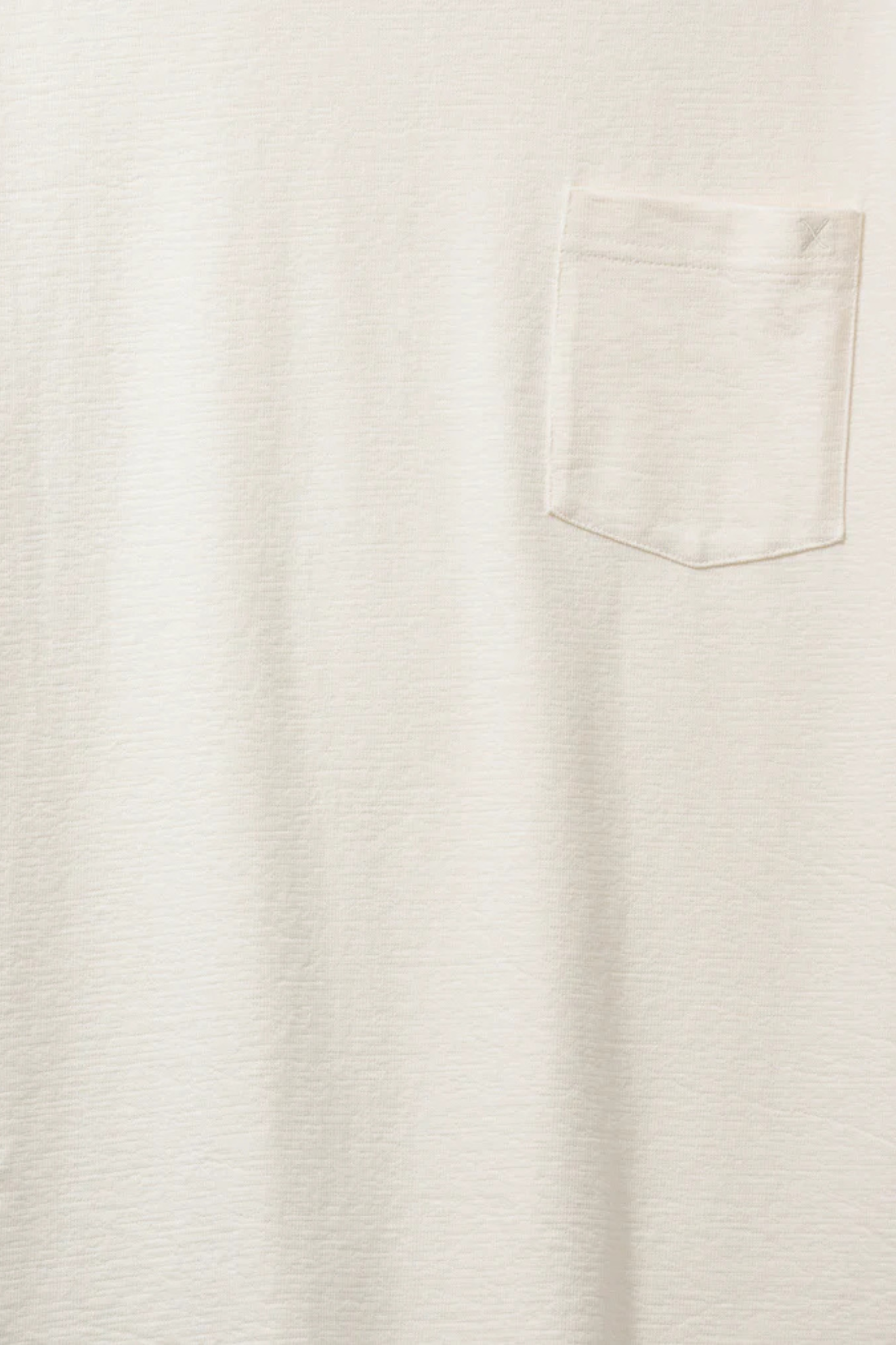 CALTON STRUCTURED T-SHIRT - ECRU