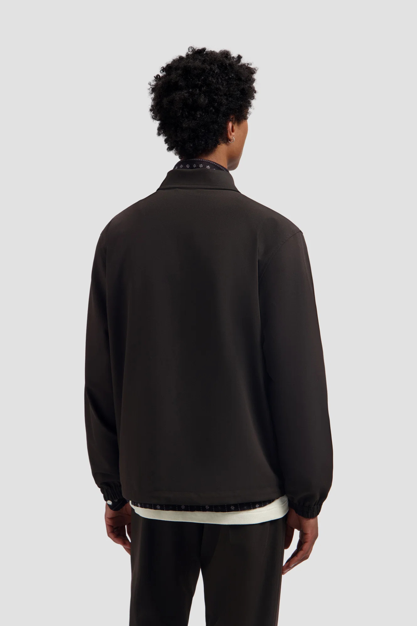 COACH JACKET - CHOCOLATE PLUM