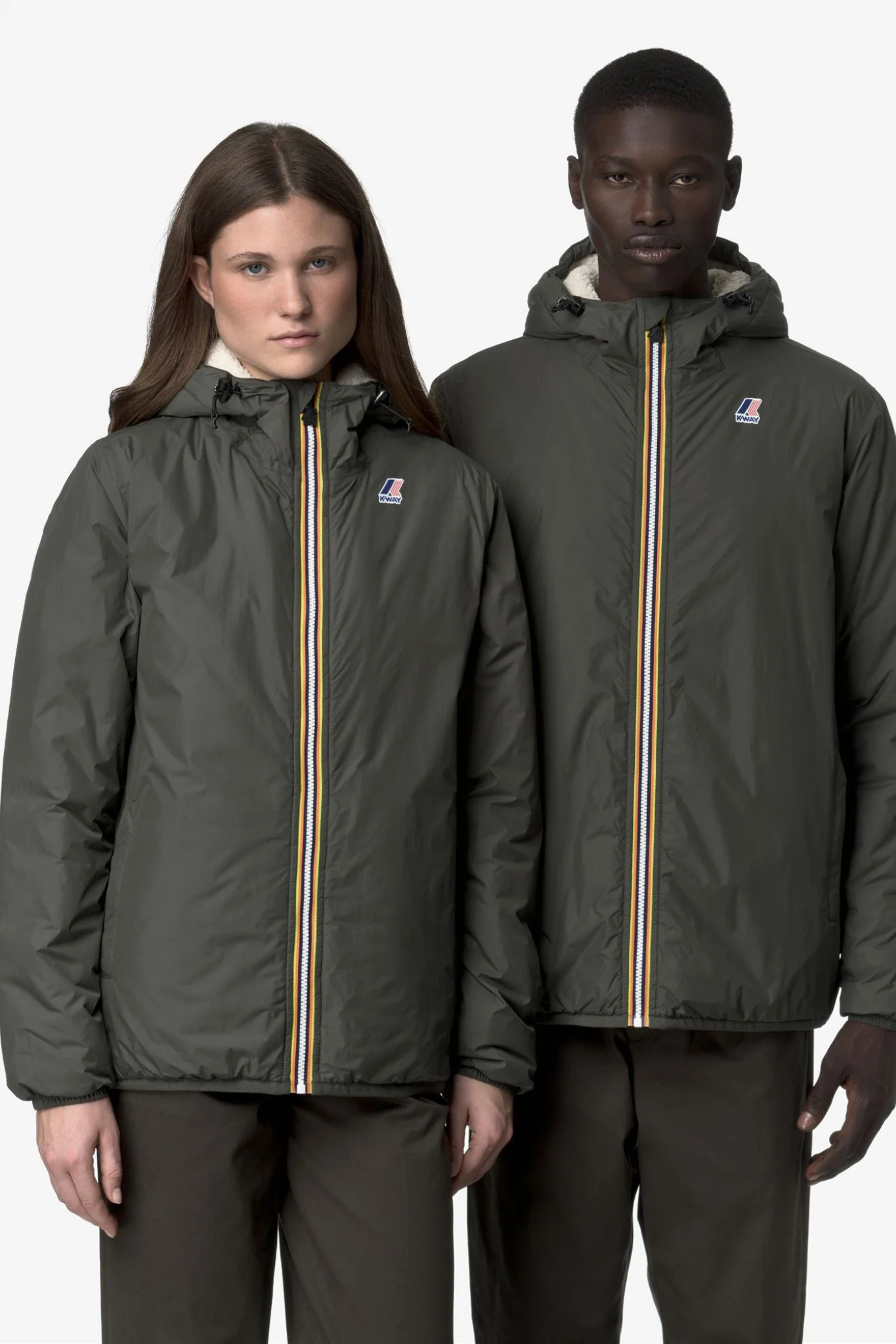 LE VRAI 4.0 CLAUDE ORSETTO JACKET - GREEN BLACKISH