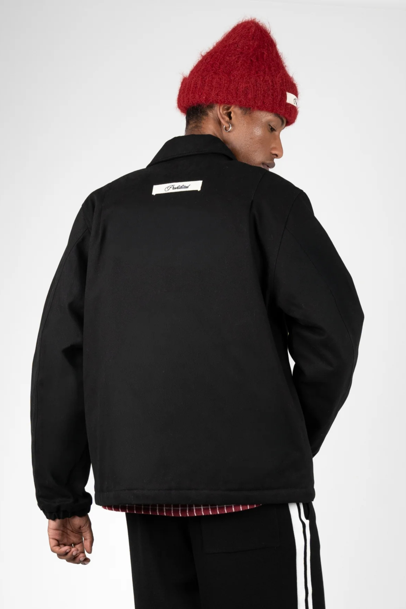 BACK IN THE DAYS JACKET - BLACK