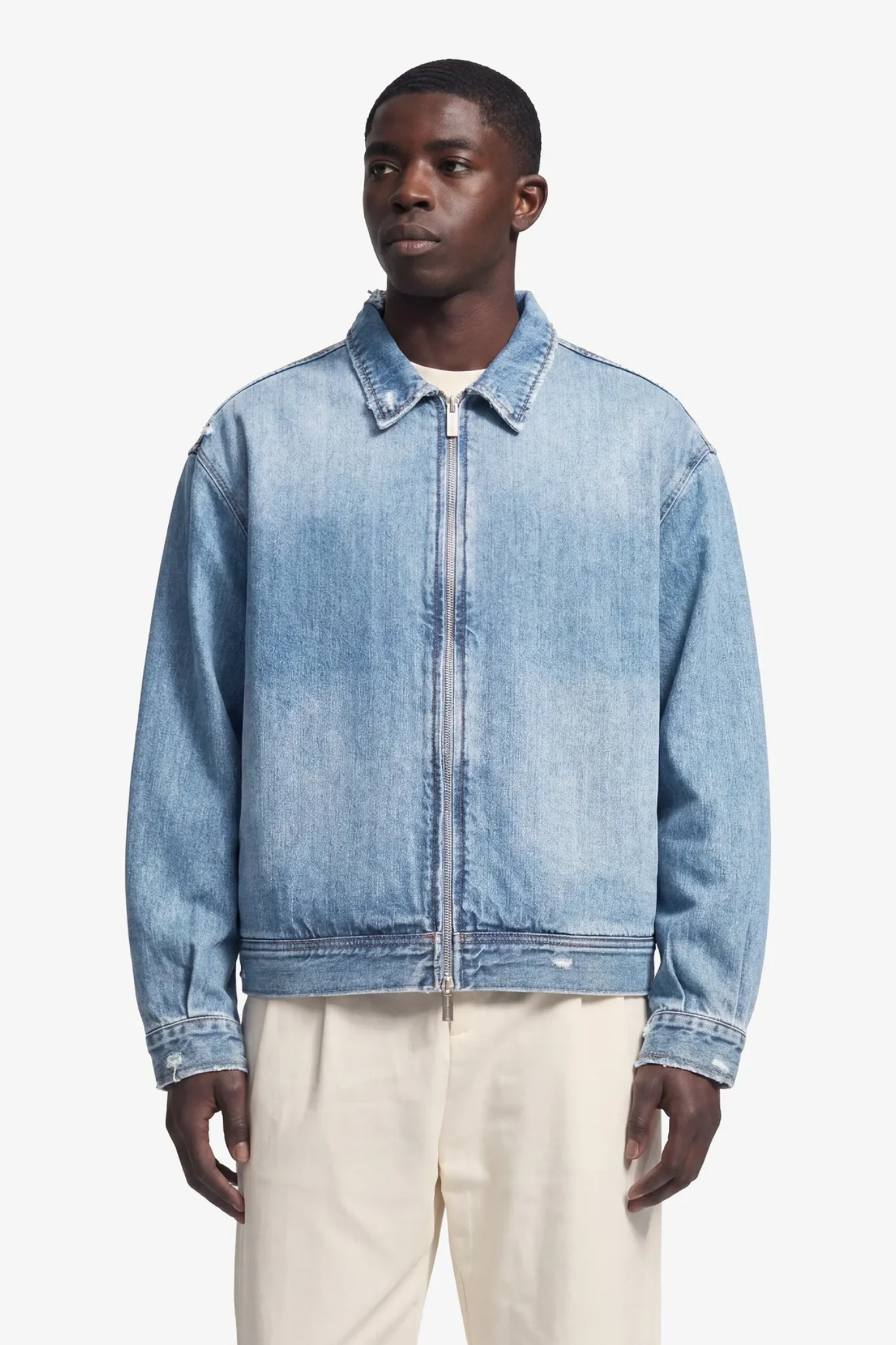DENIM JACKET - WASHED INDIGO