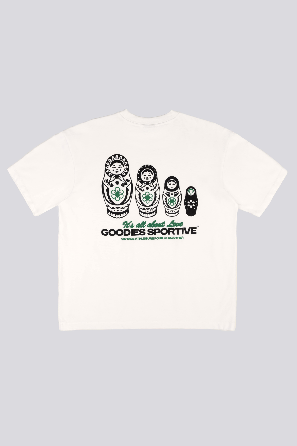 NO TIME TO PLAY T-SHIRT - WHITE