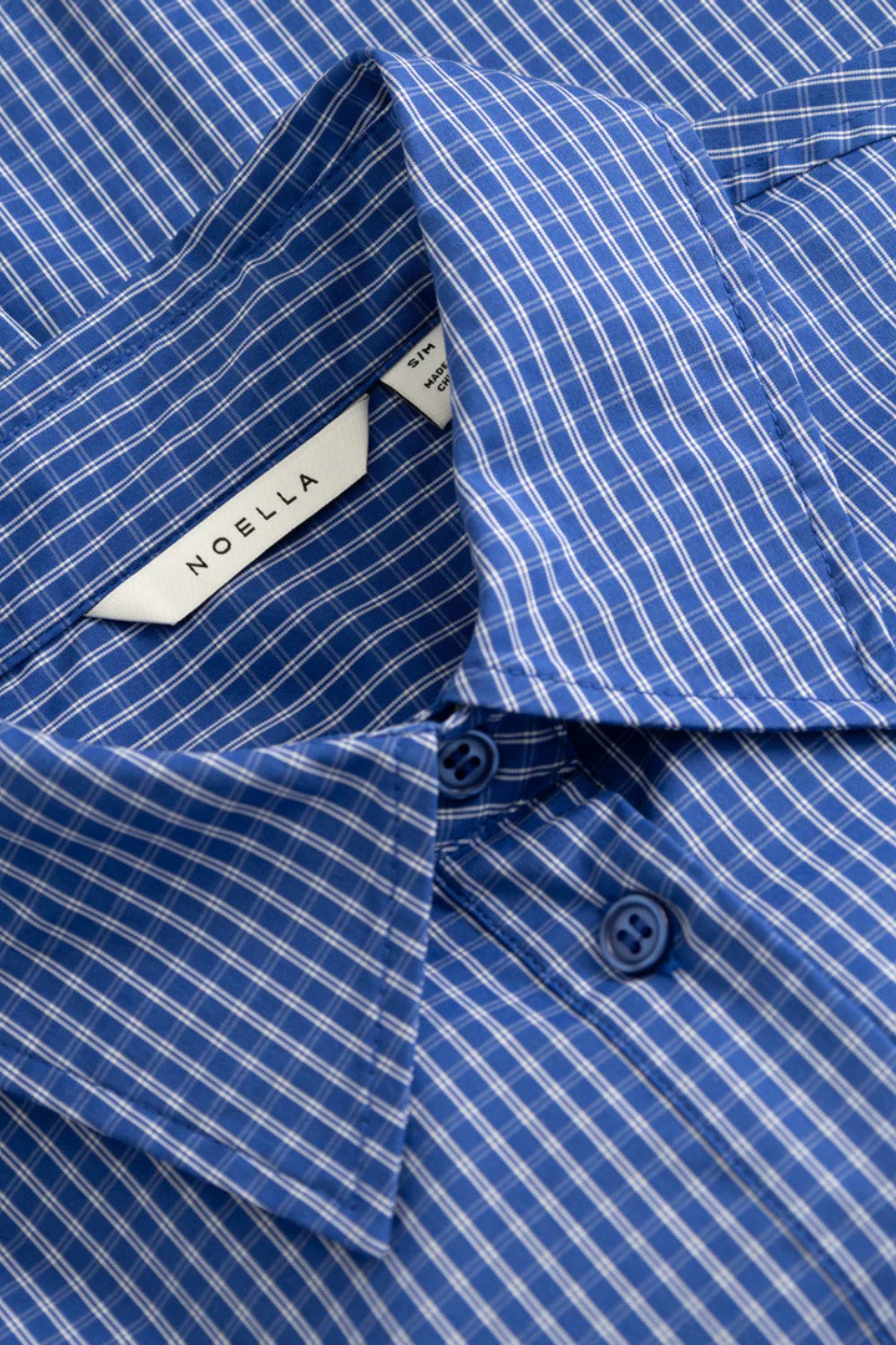 MARLON C SHIRT - DAVY BLUE CHECK