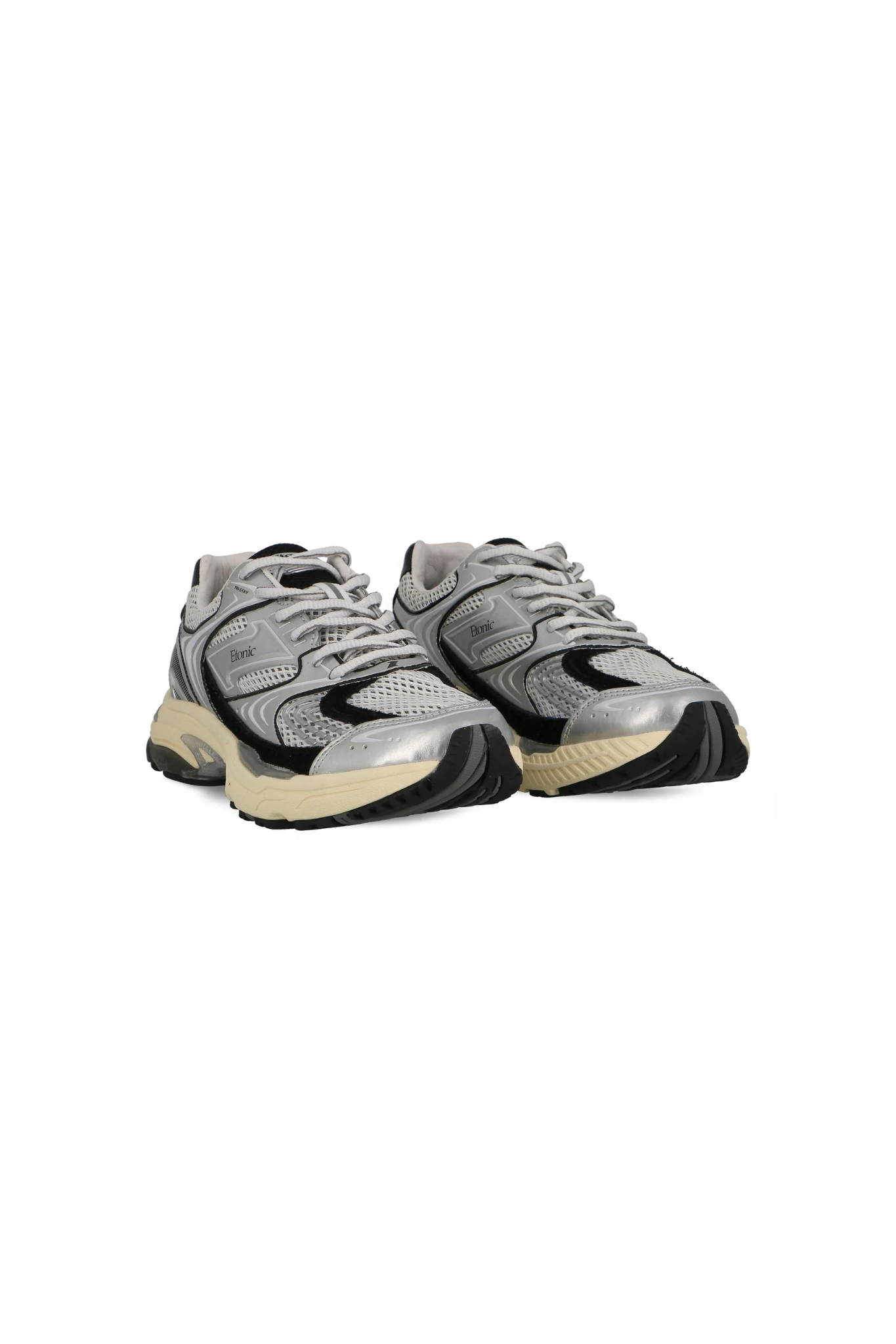 EVOLUTION METALLIC WOMEN SNEAKERS - SILVER BLACK