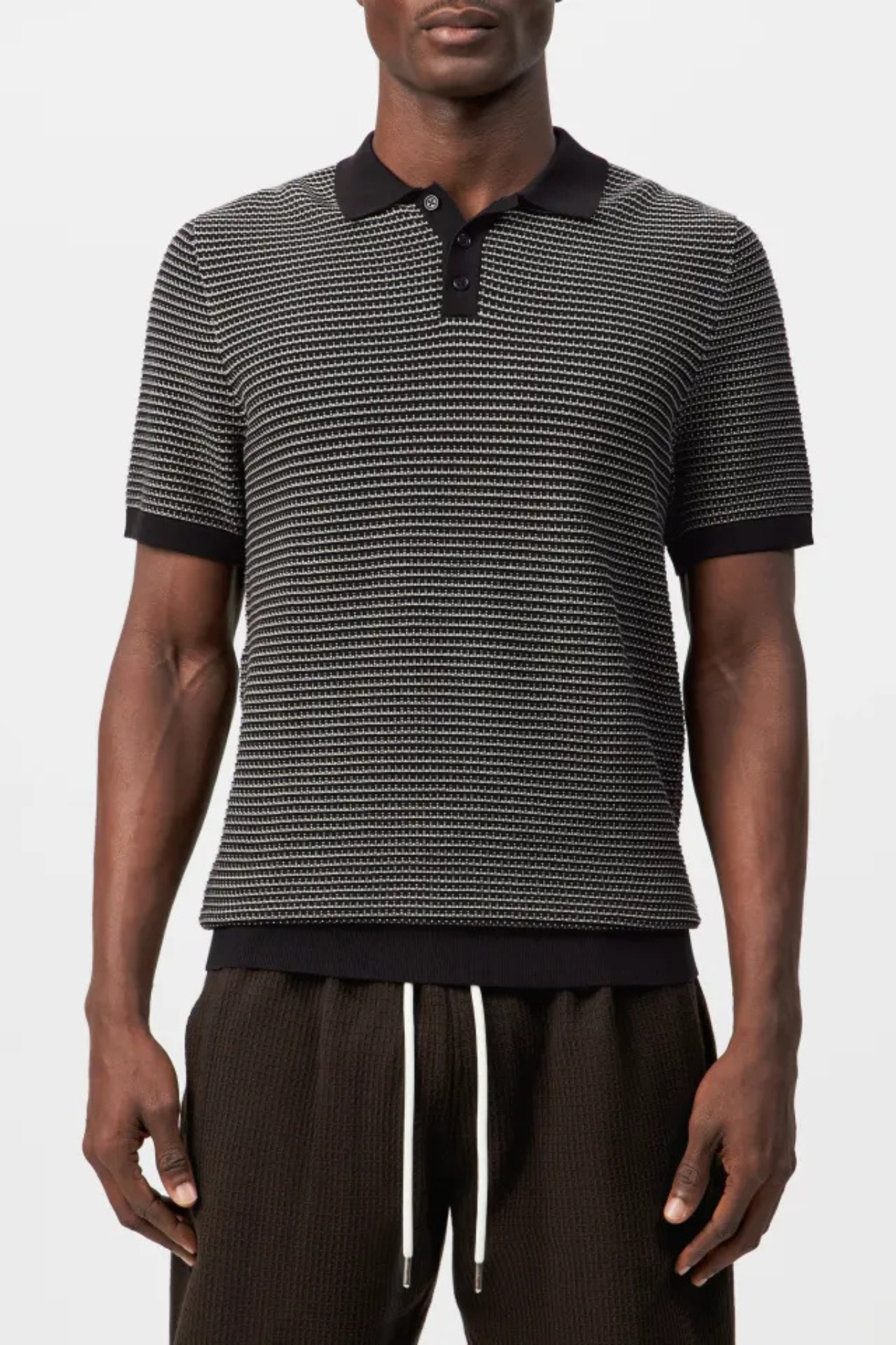 TRITON POLO SHIRT - BROWN