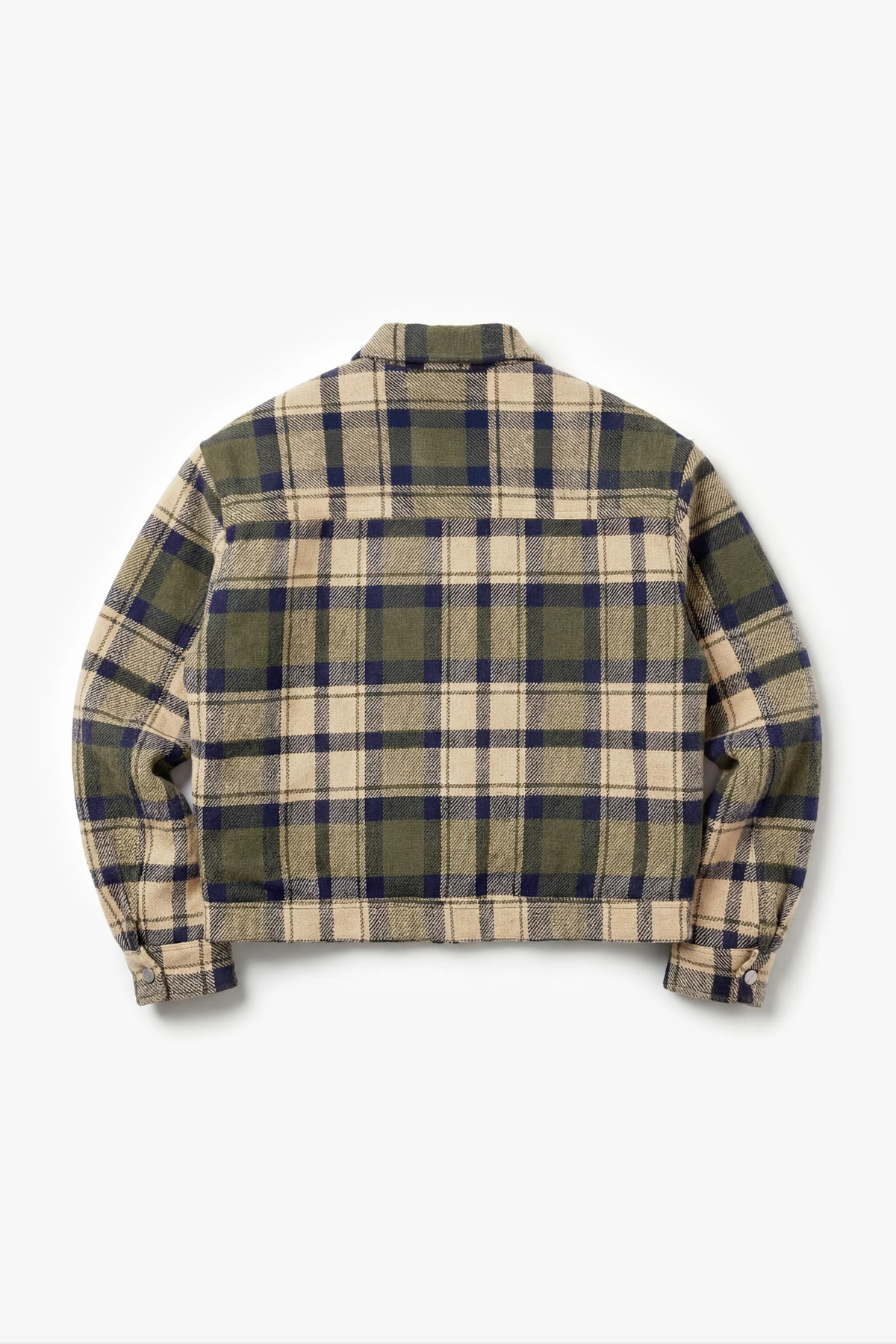GARDENER FLANEL JACKET - GREEN