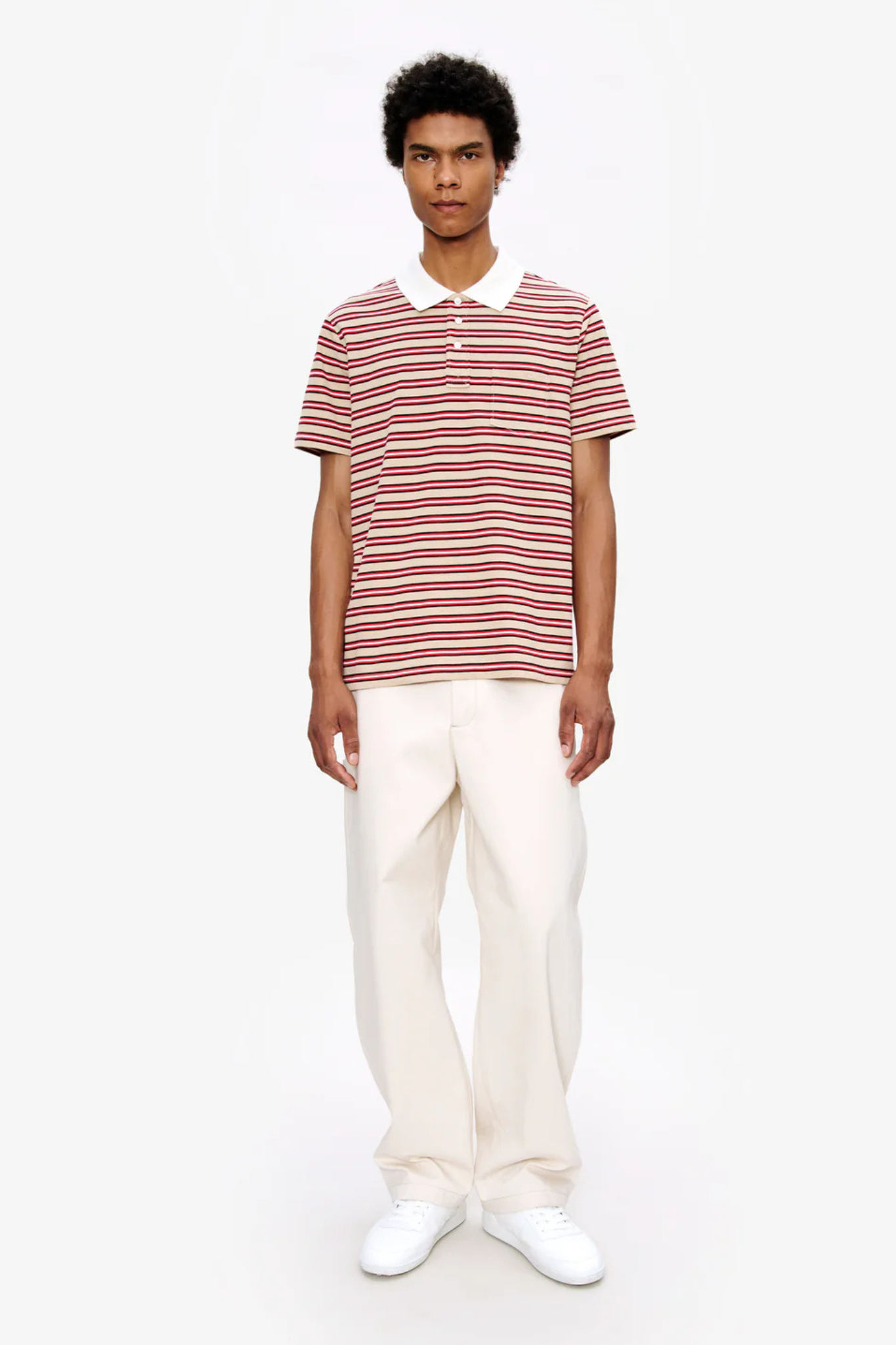 OSCAR POLO SHIRT - DARK BEIGE