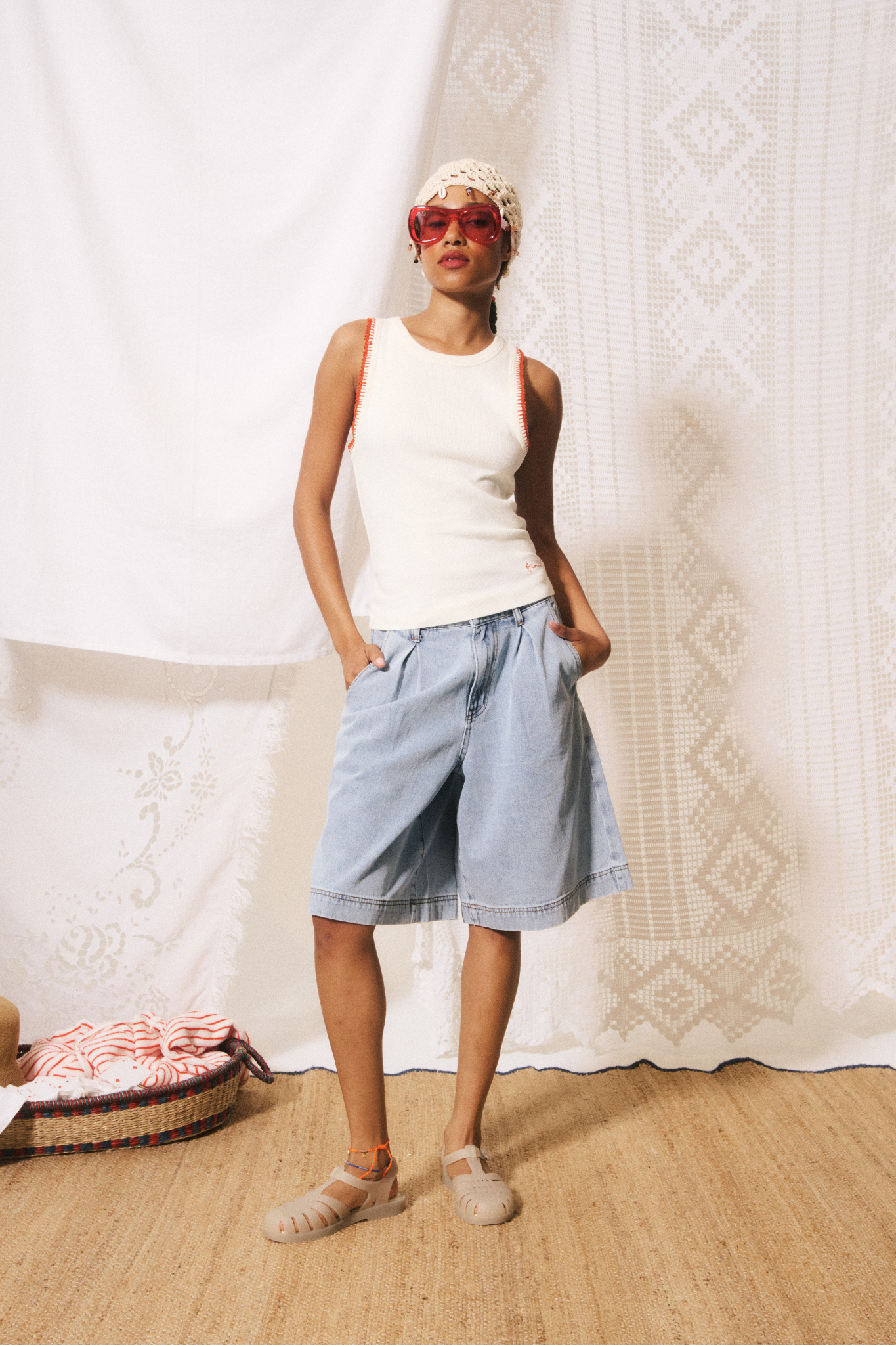 IMMACOLATA TOP - CREME