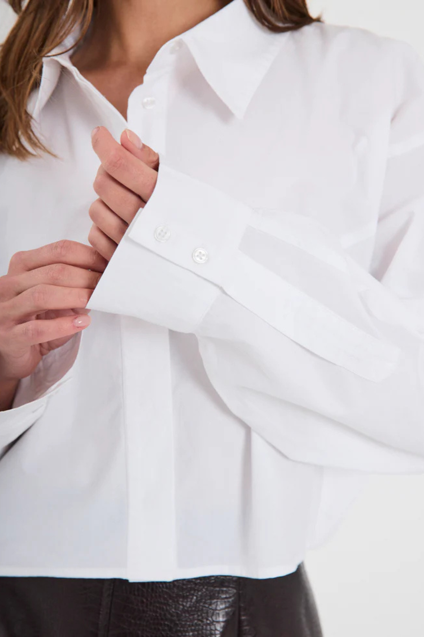 FRASER SHORT SHIRT - WHITE