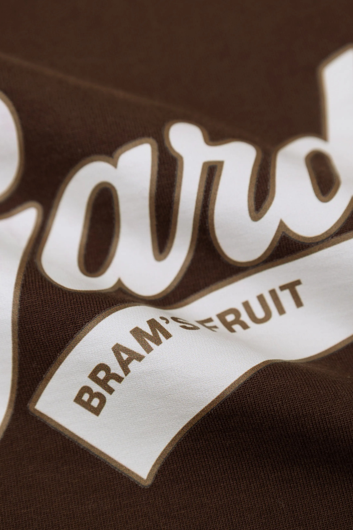 DOUBLE LAYER T-SHIRT - BROWN