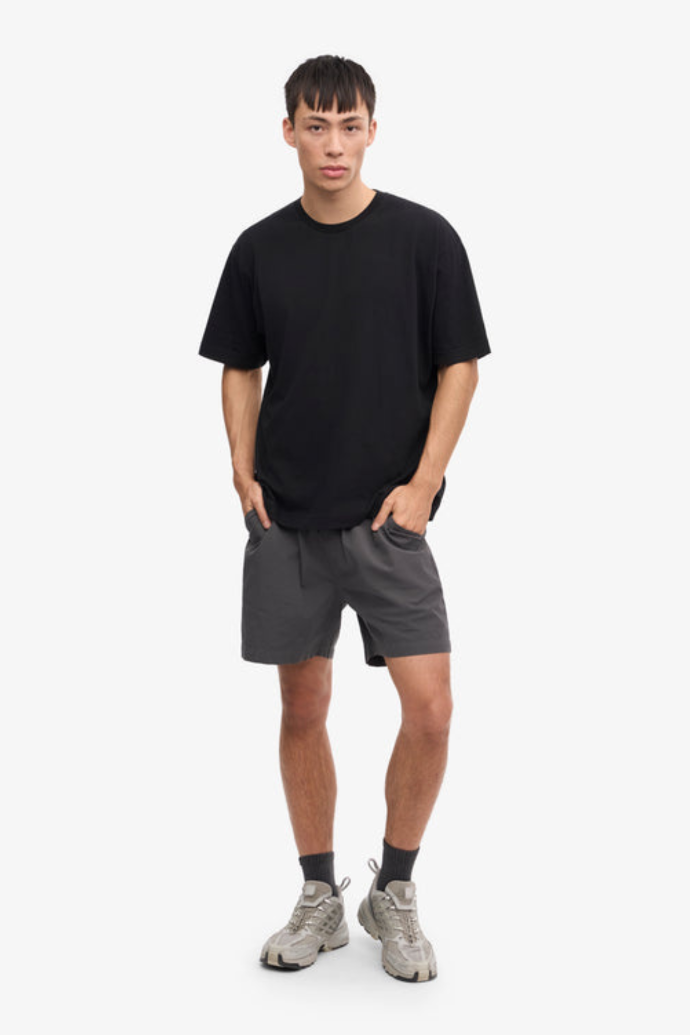 OVERSIZED ORGANIC T-SHIRT - DEEP BLACK
