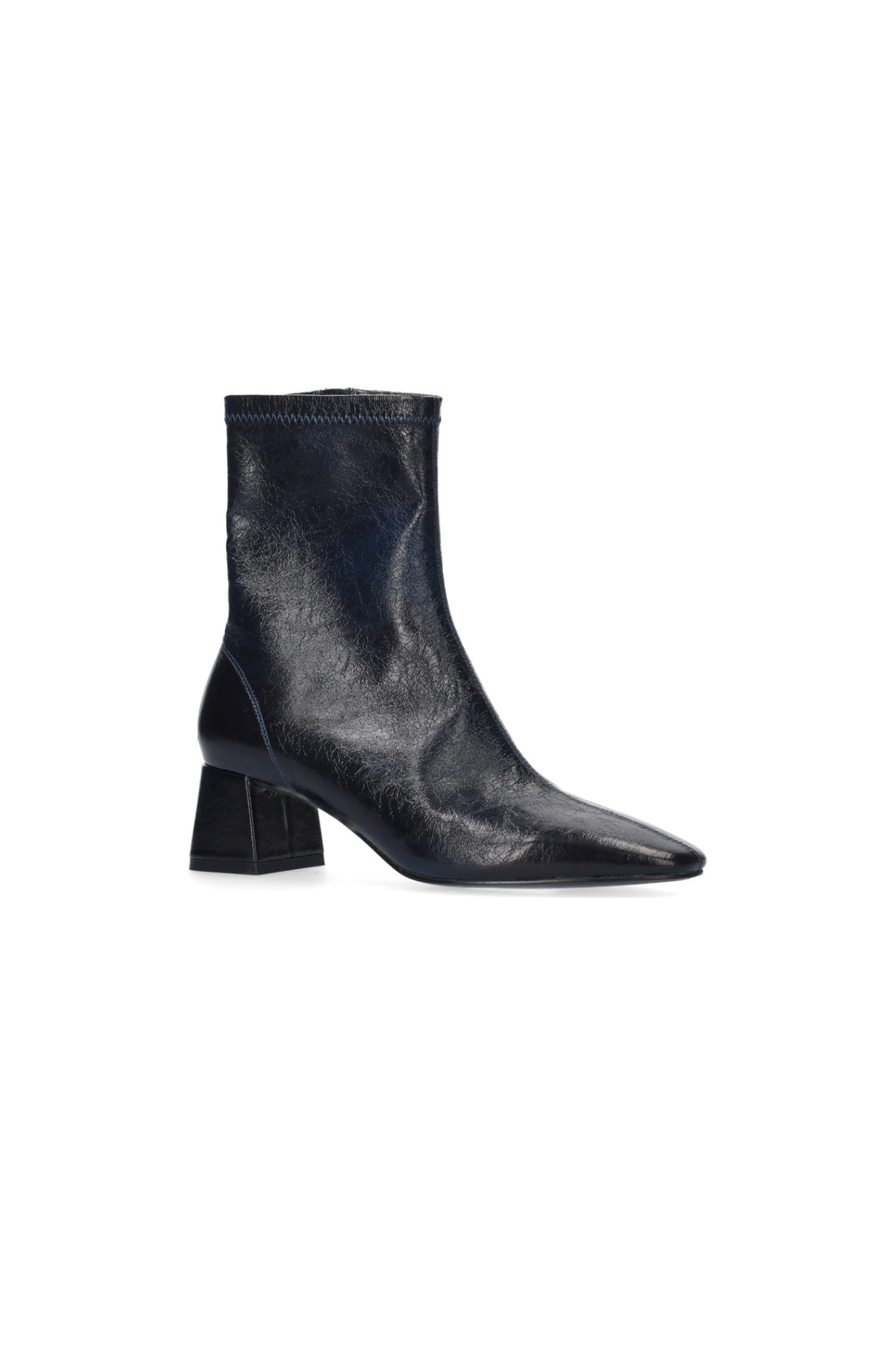 EDNA BOOTS - NAVY BLUE