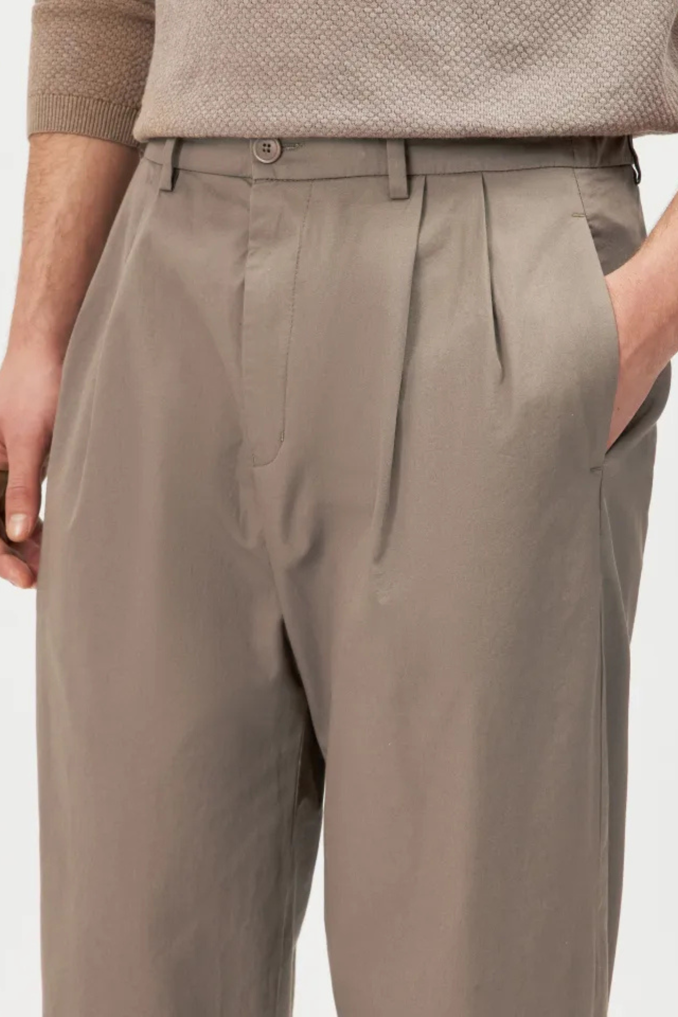 MARYKO TROUSERS - BROWN