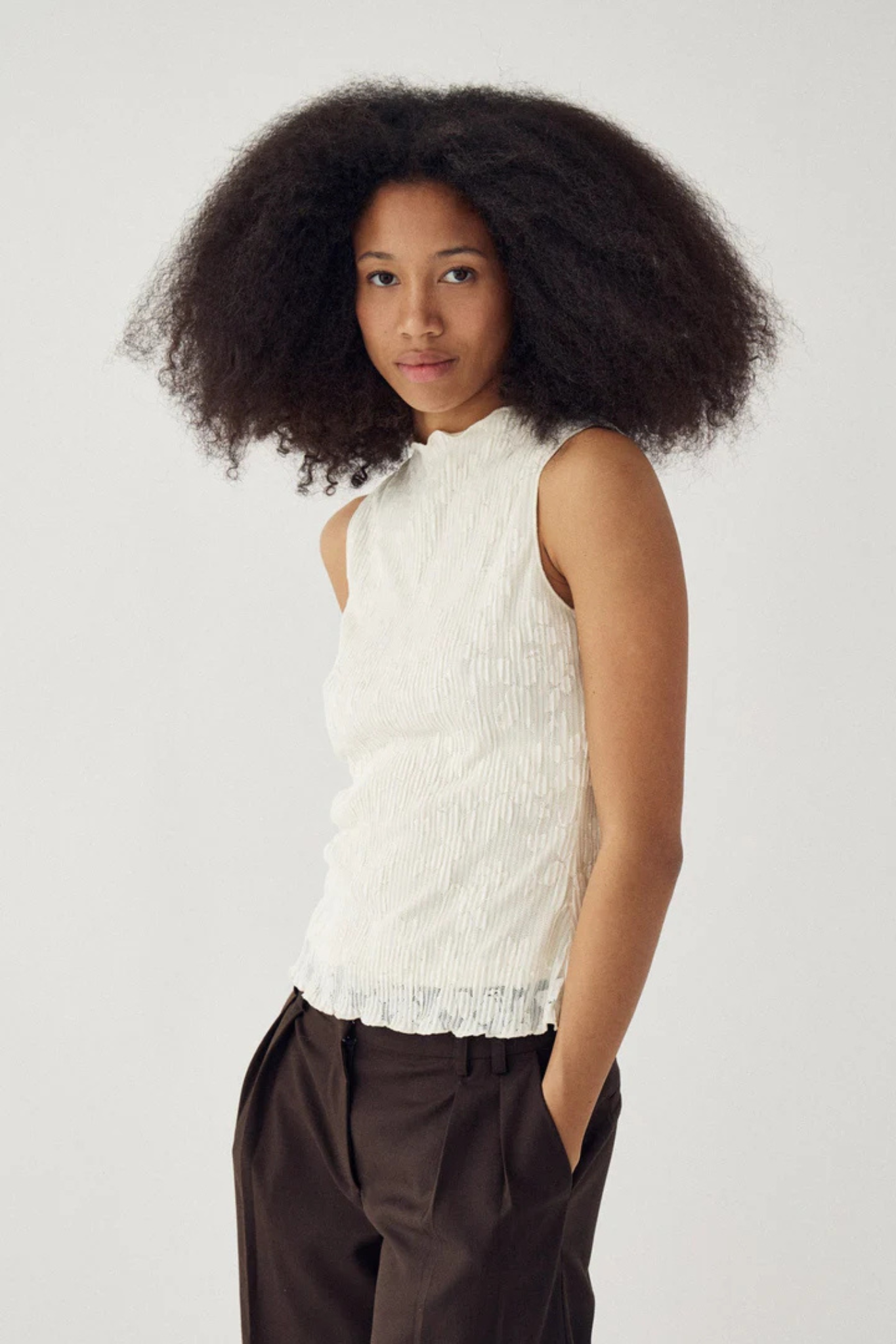LOLA TOP - IVORY